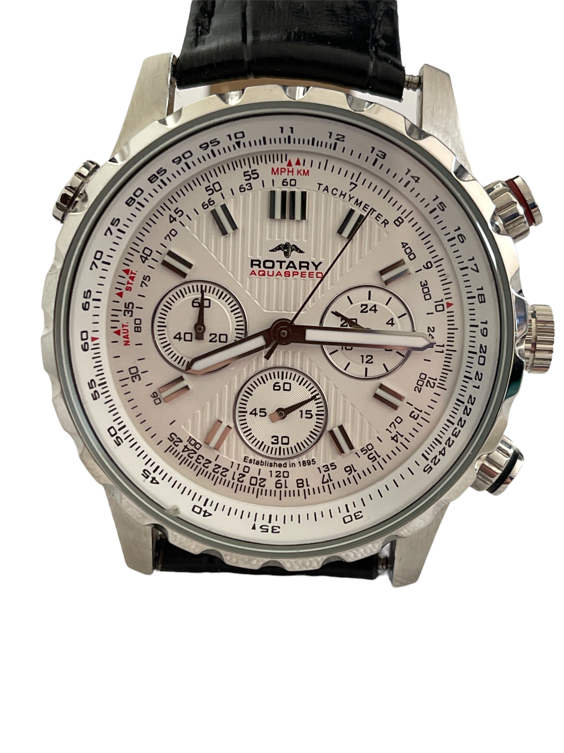 Rotary Men's Chronograph surplus stock from our private jet charter r