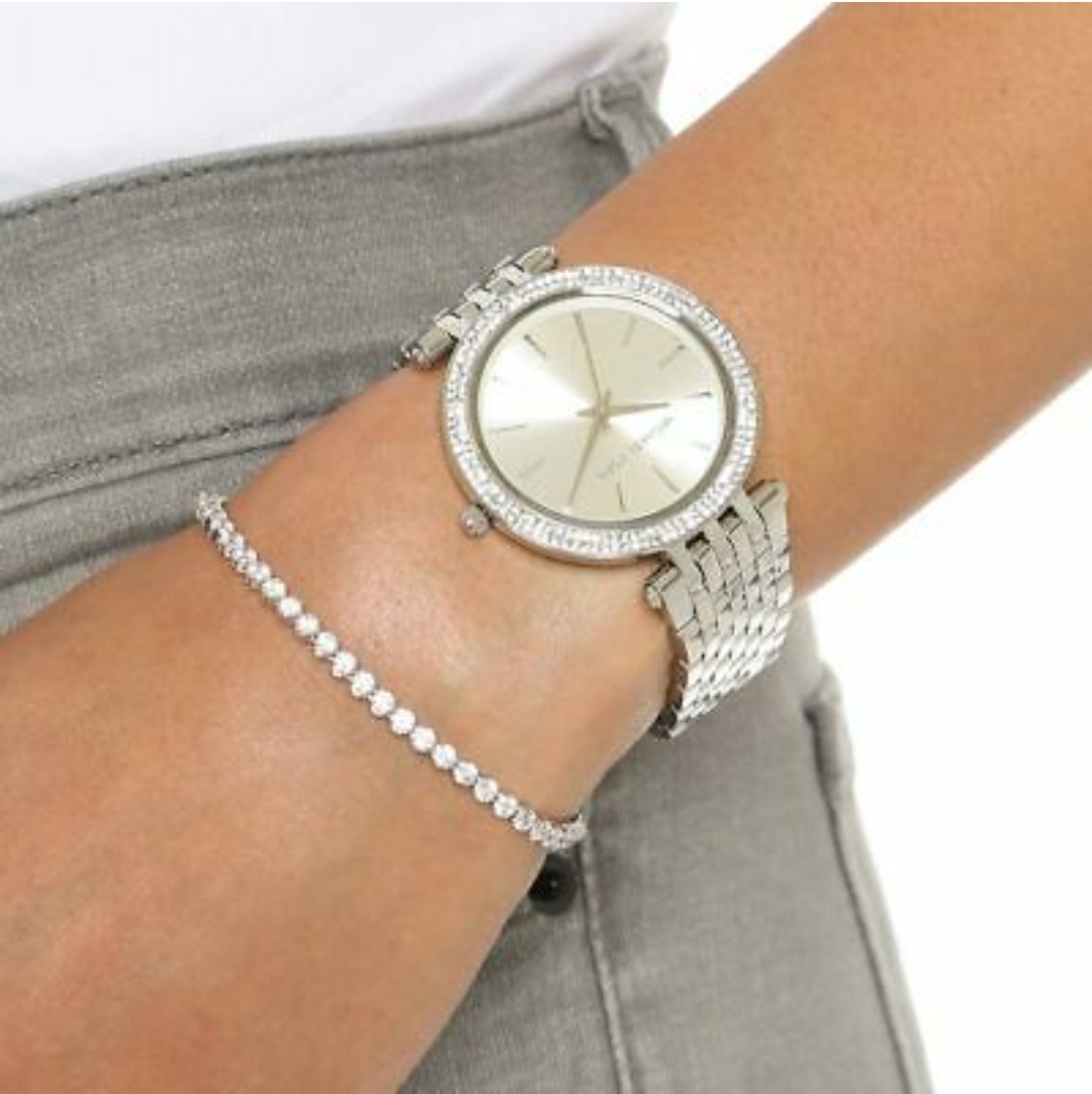 Michael Kors MK3190 Darci Silver Ladies Watch