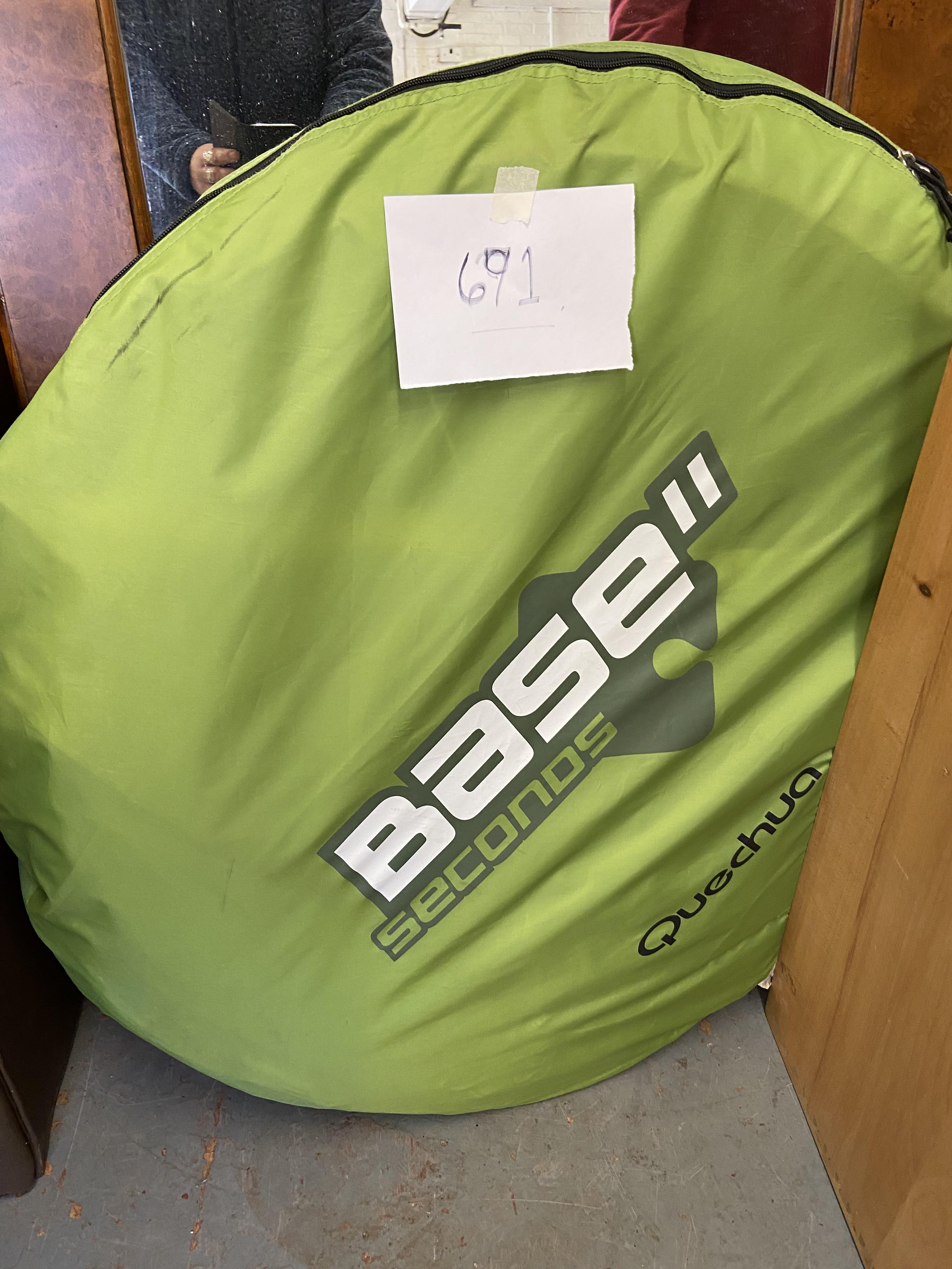 Quechua base tent in bag