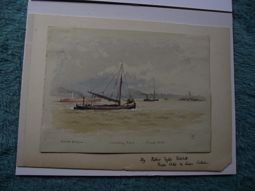 Robert Taylor Pritchett (1828-1907) - Maritime Watercolour Signed With Monogram