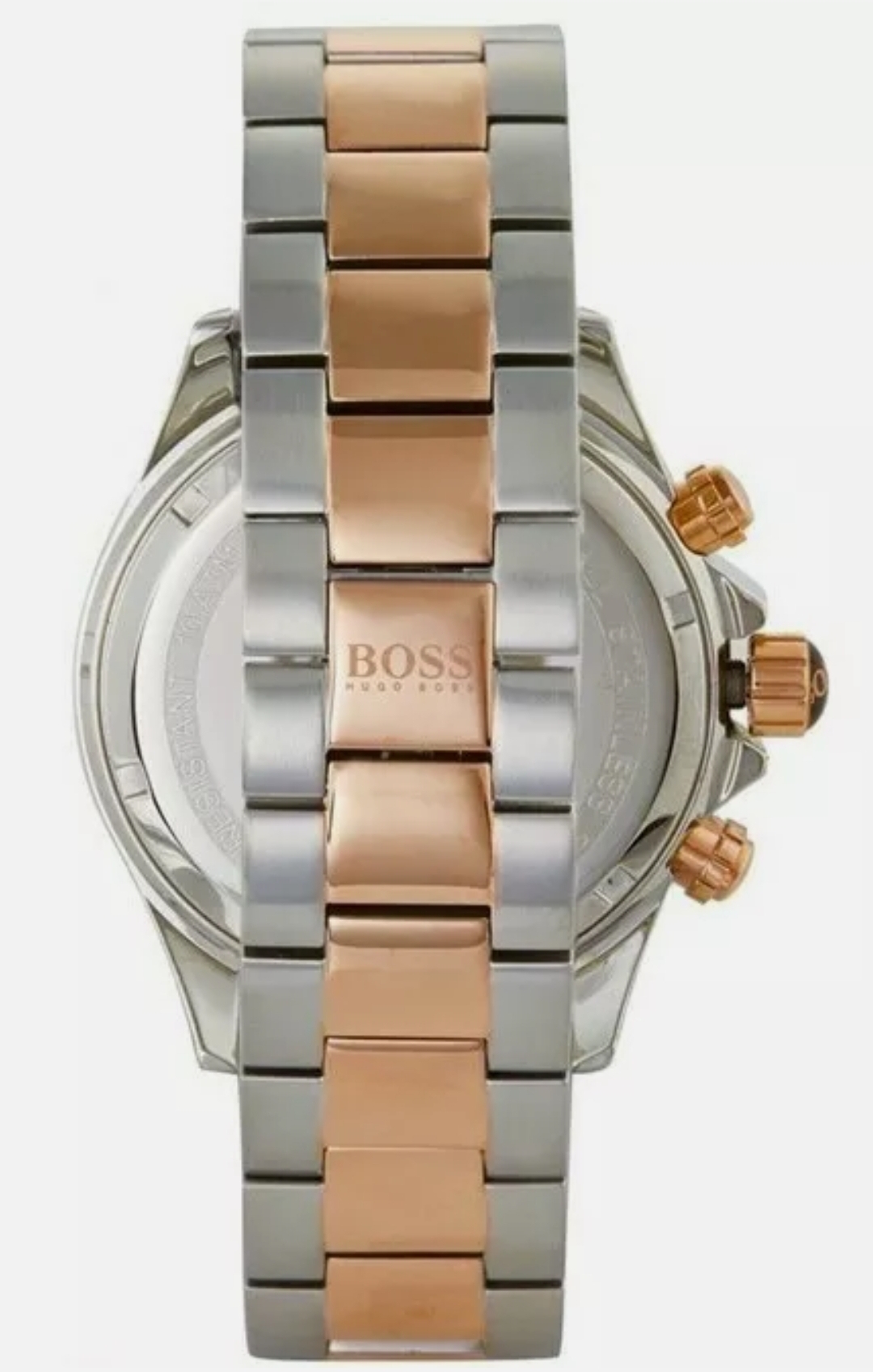 Hugo Boss 1513339 Men's Ikon Two Tone Rose Gold & Silver Chronograph Watch