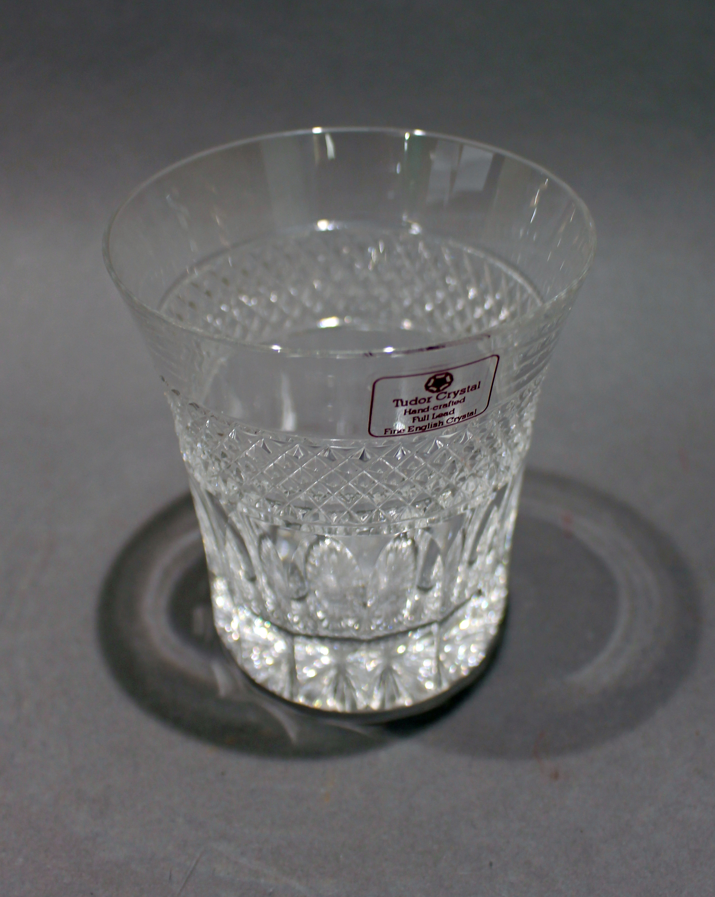 Set of 6 Tudor Crystal Tumblers