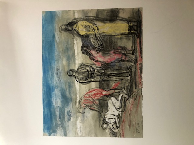 Henry Moore (1898-1986) Rare Lithograph 1983