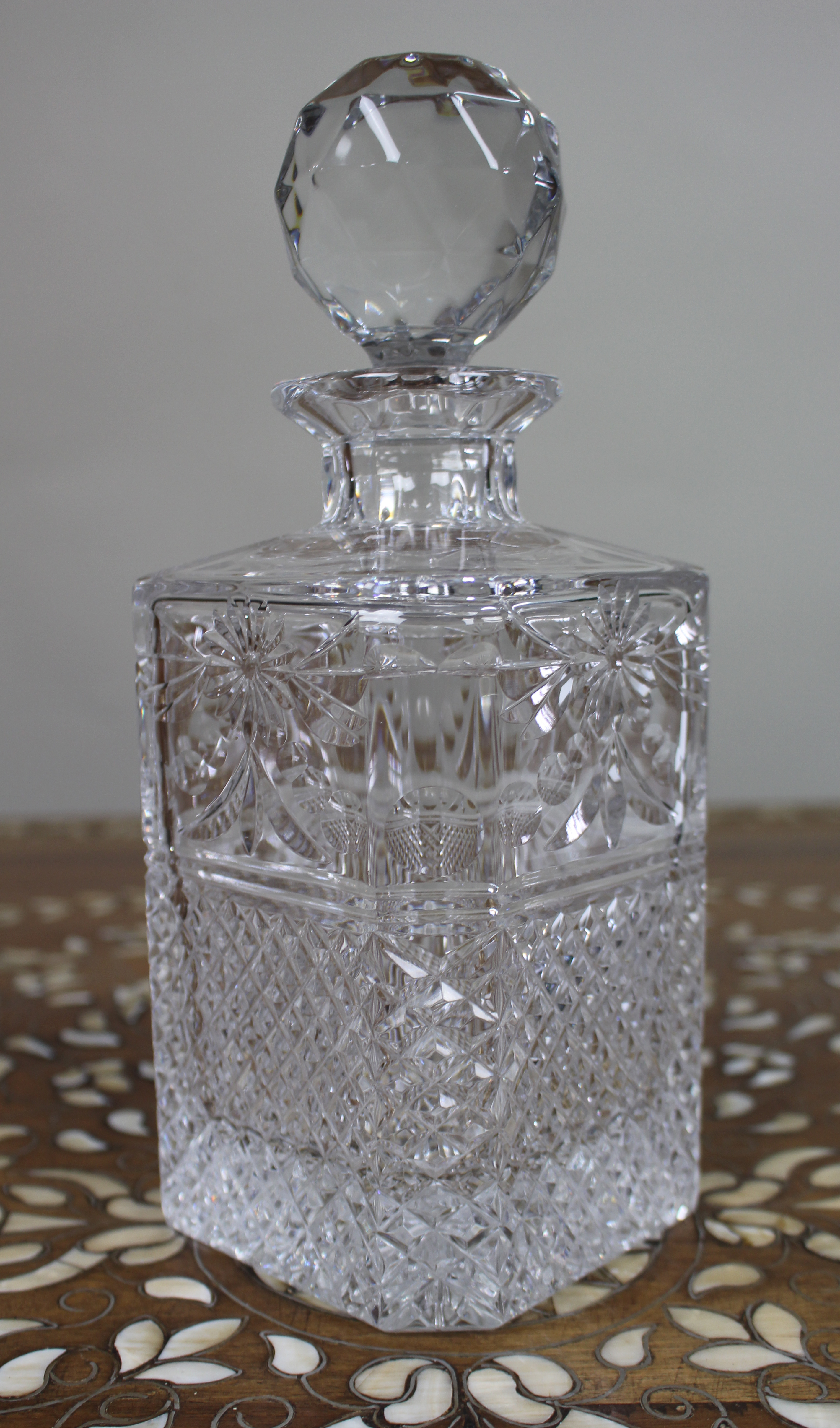 Stuart Beaconsfield Cut Spirit Decanter