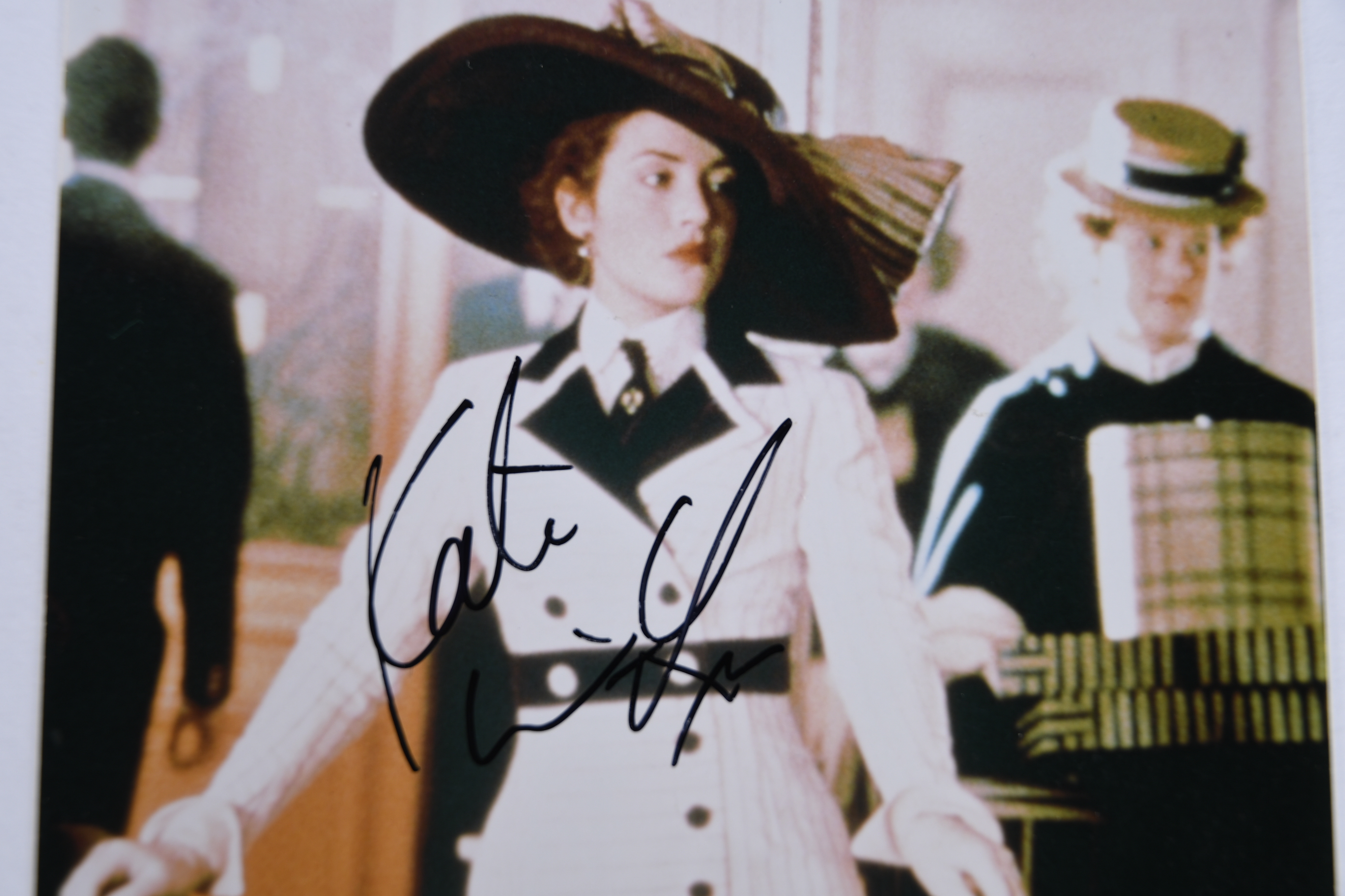 TITANIC; LEONARDO DICAPRIO & KATE WINSLET Original signatures