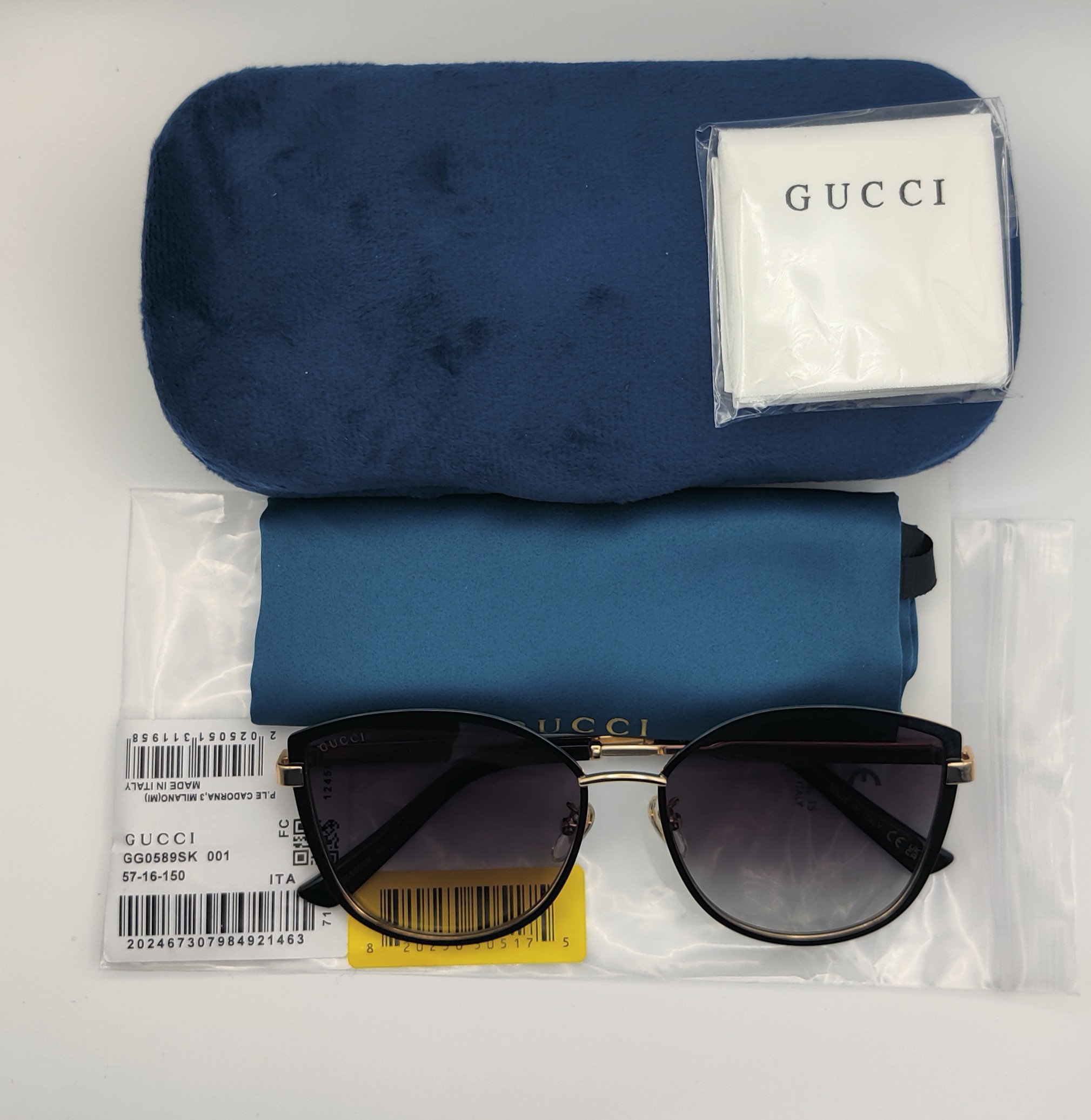 Gucci GG0589SK 001  Women Sunglasses