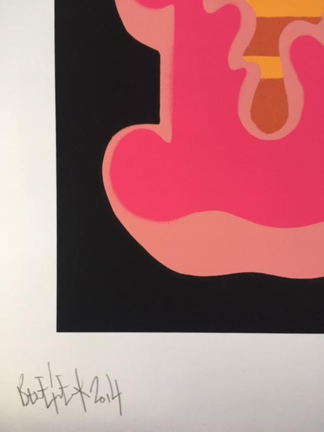 BEN EINE (b.1970) ‘SEX’ Three ways, Circus Shutter Font -Signed, limited edition, screen print, 2014