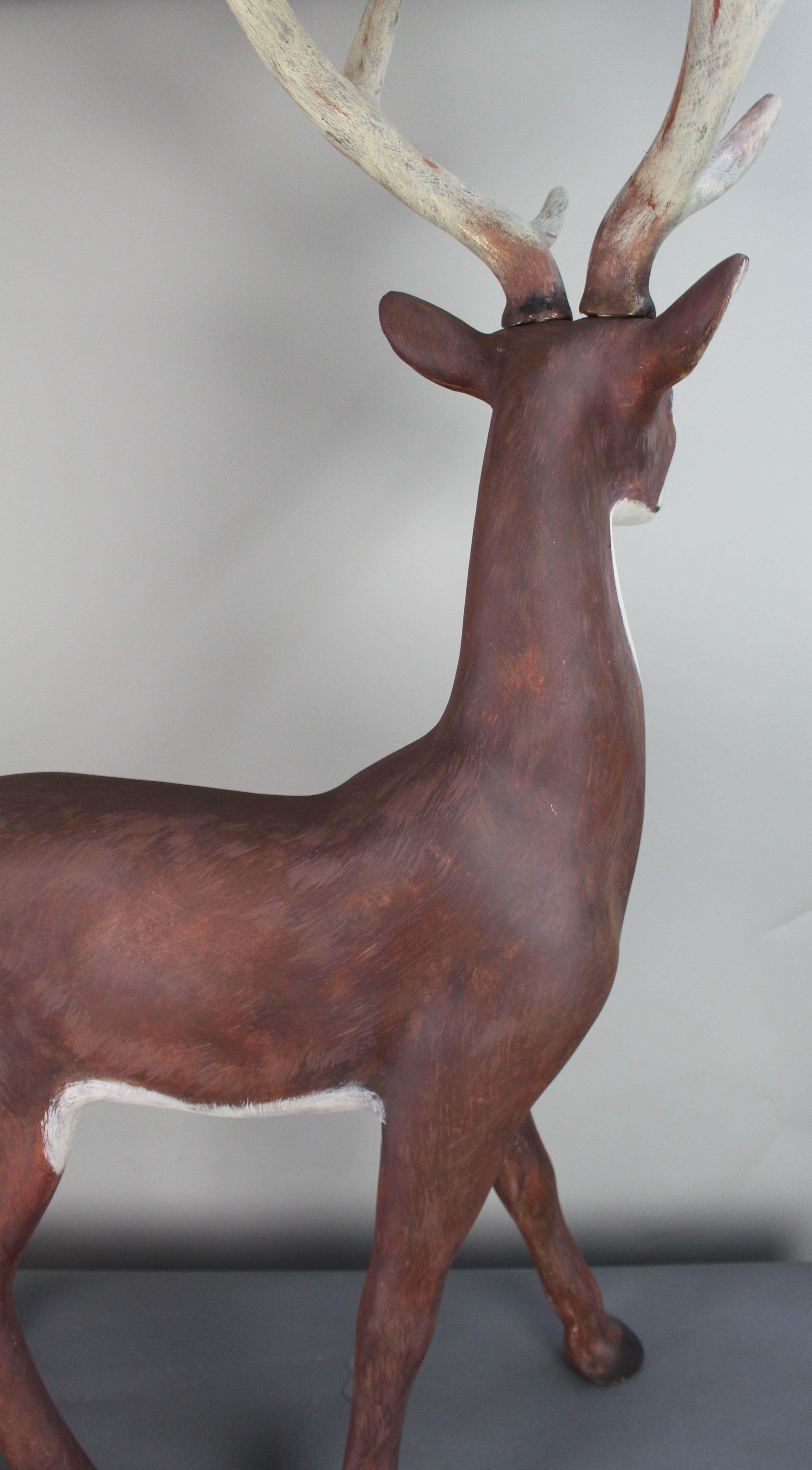 Hand Painted Stag Model