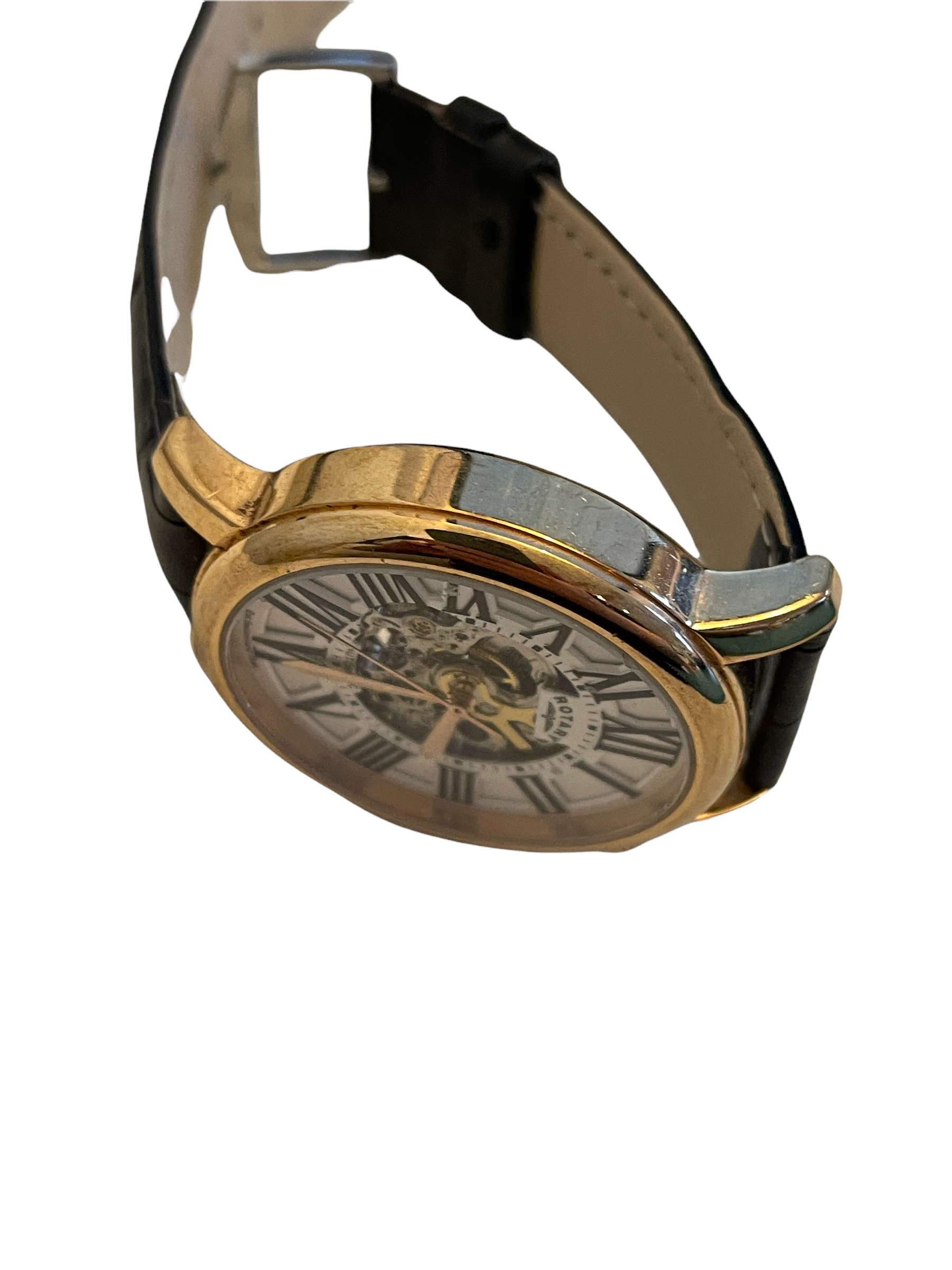 Rotary Automatic Skeleton Mens Watch RRP £420