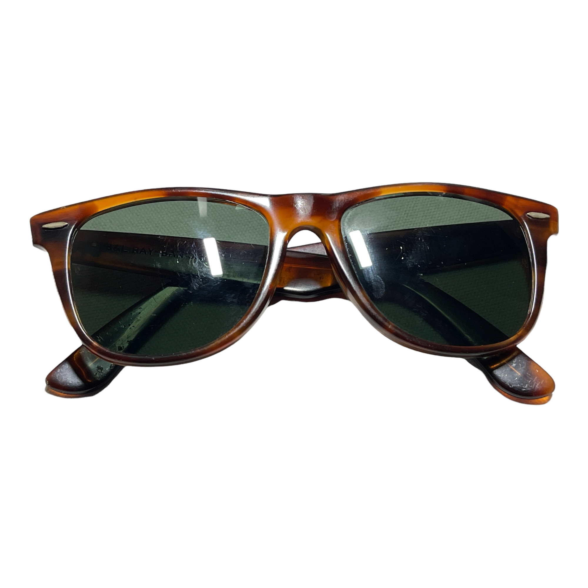 Lost Property from our private jet charter Ray Ban vintage wayfarer style sunglasses.