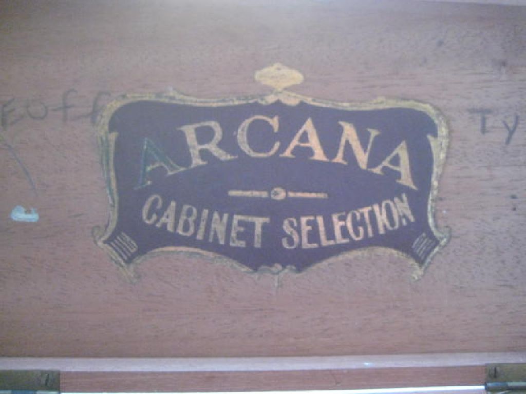 Vintage Arcana Cabinet Selection Wooden Box