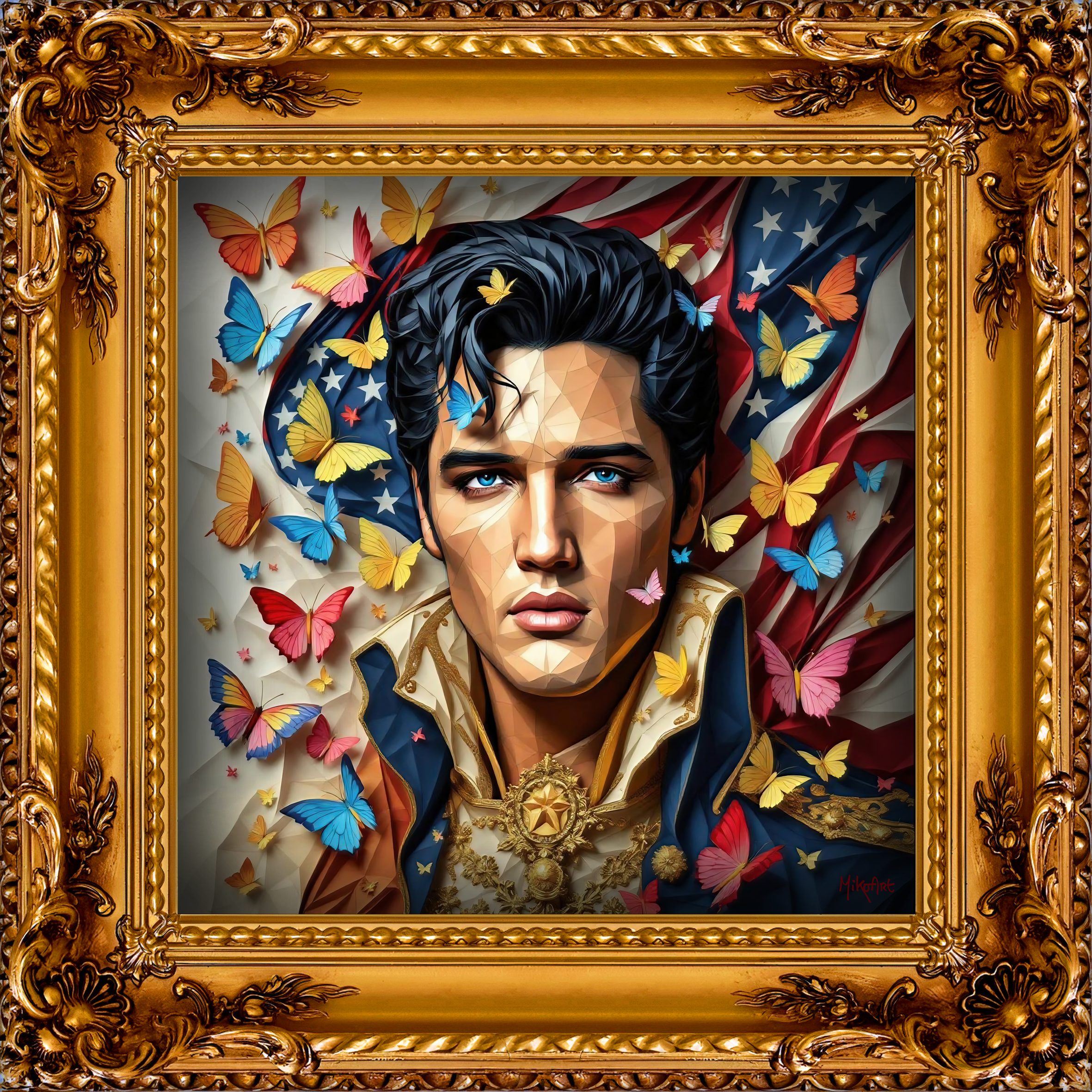 MikoArt - Epoxy Liquid Gloss - 07FP/Elvis Presley