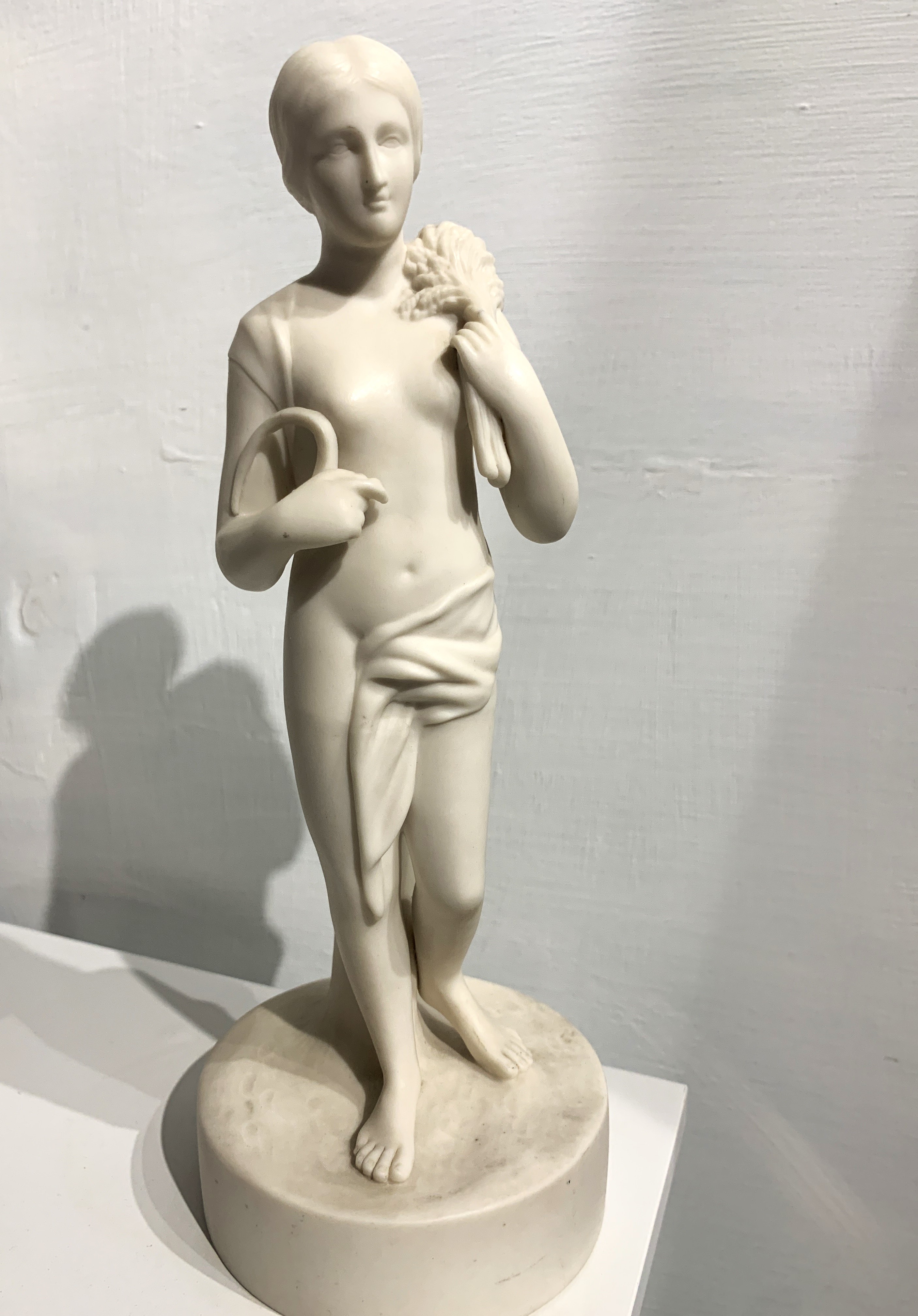 Sculpture Beauty Parian Aphrodite of Knidos Masterpiece of 19th-Century Ceramic Art