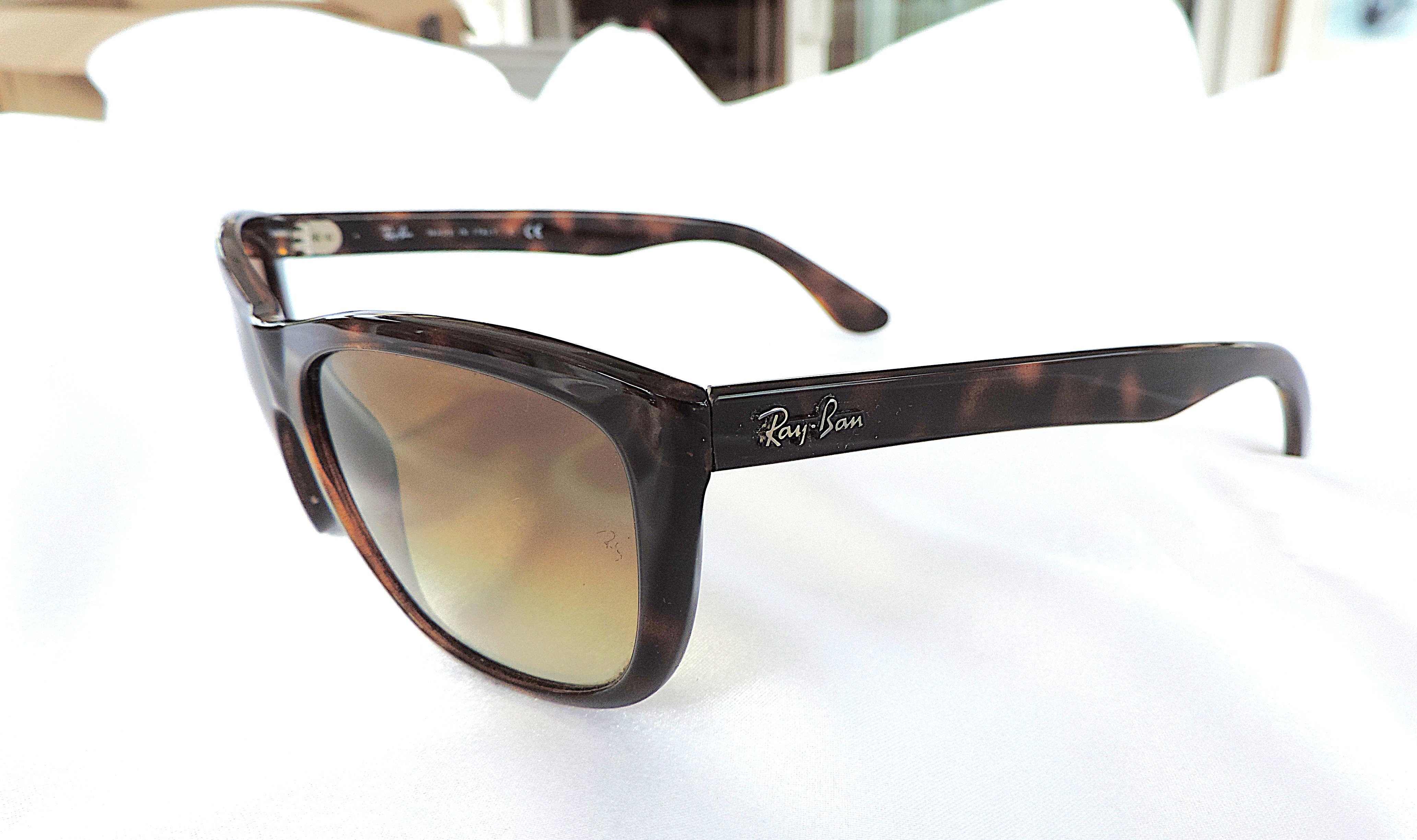 Ray-Ban Wayfarer Sunglasses 4154 710/51 2N Light Havana Frame