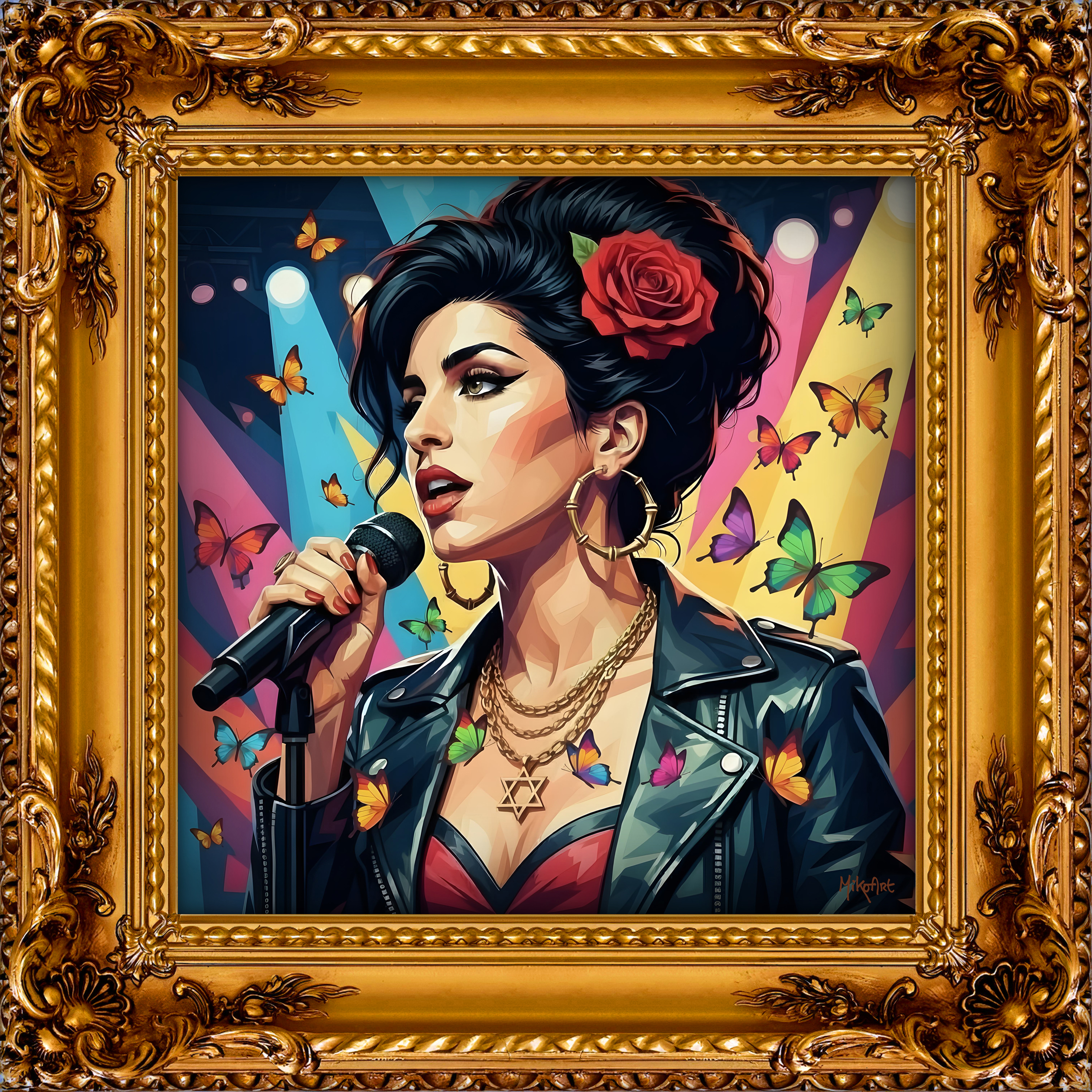MikoArt - Epoxy Liquid Gloss - 07FP/Amy Winehouse