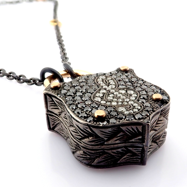 Natural Diamond 14K Yellow Gold Necklace