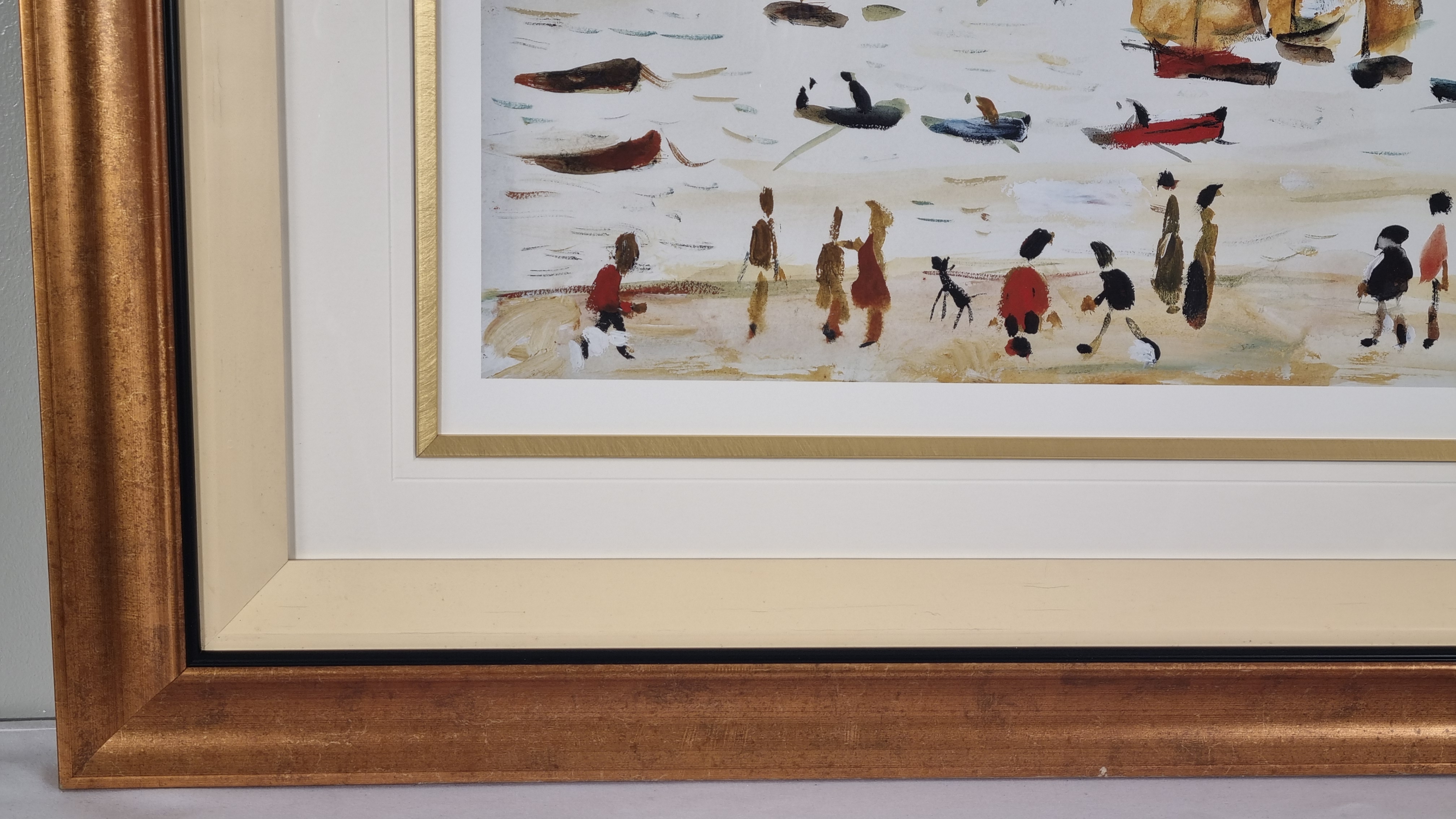 Limited Edition by L.S. Lowry "Yachts, 1959" with Certificate.