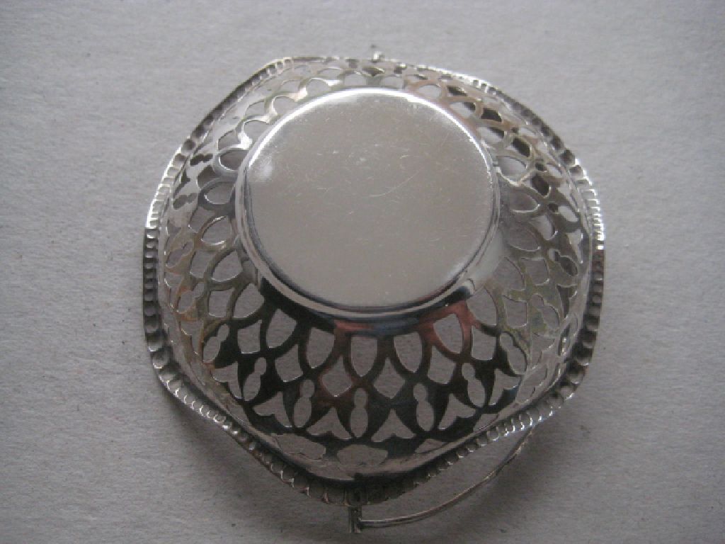 Antique Silver Sweetmeat Basket, Birmingham 1908