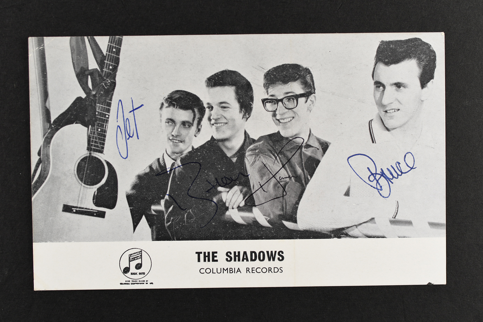 THE SHADOWS Original signature