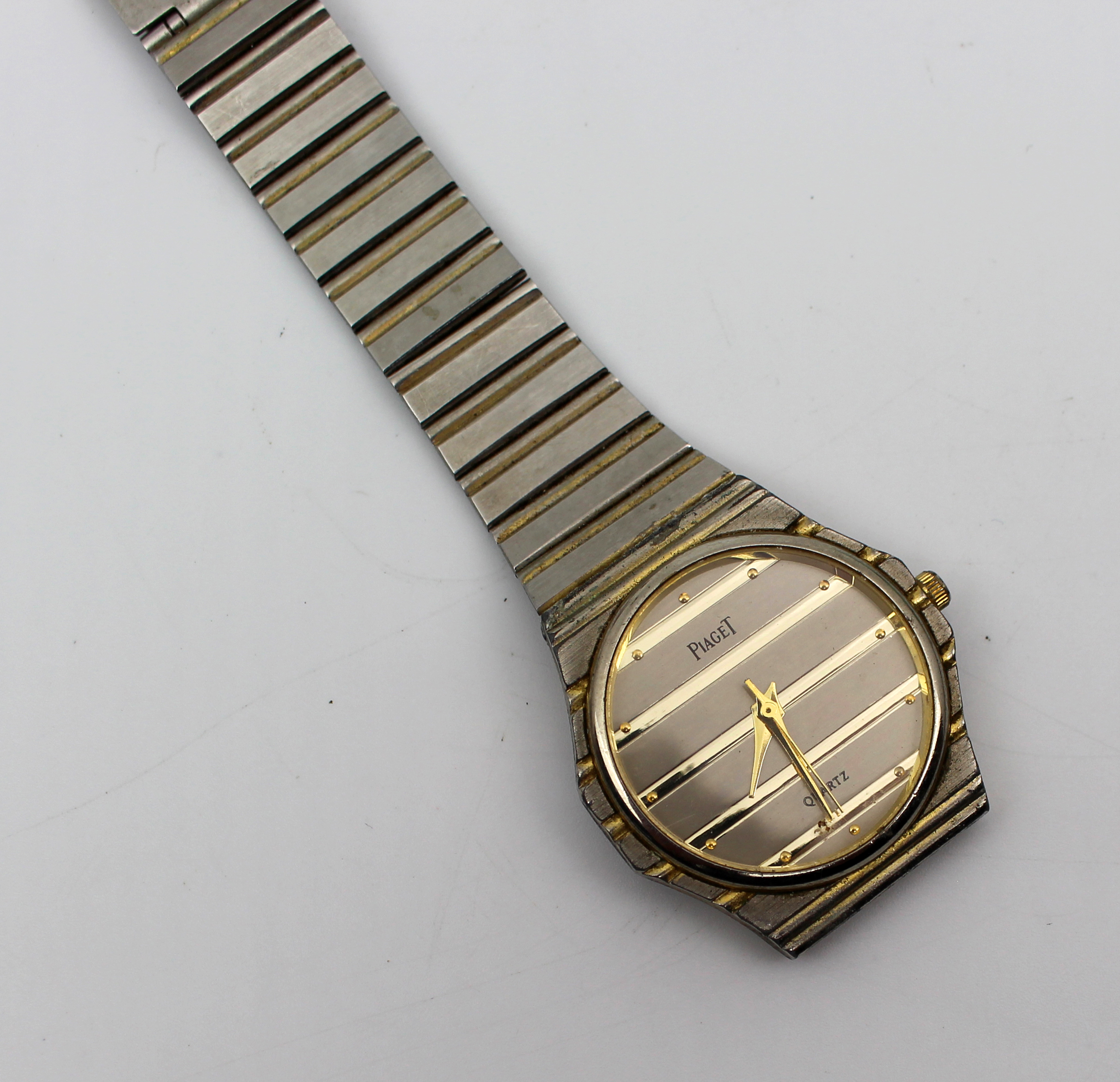 Piaget Quartz Two-Tone Wristwatch – For Repair or Restoration