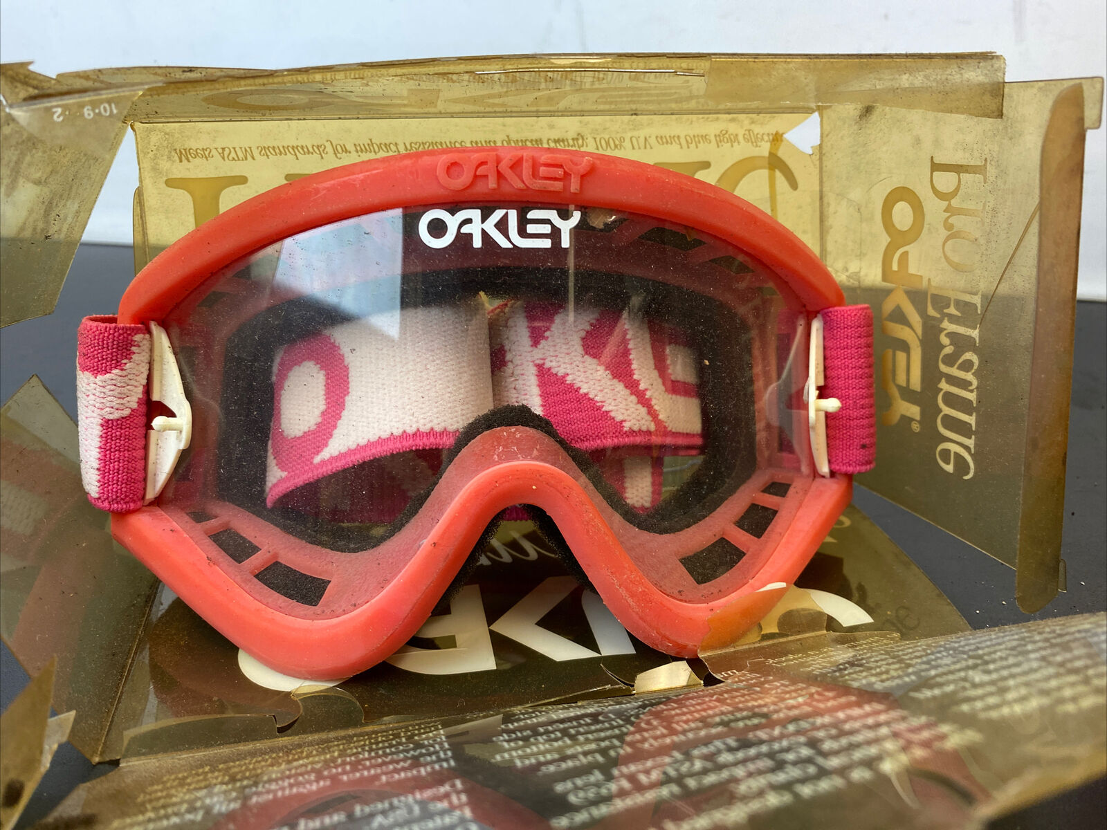 Old School BMX Hutch Helmet & Oakley Goggles - Vintage