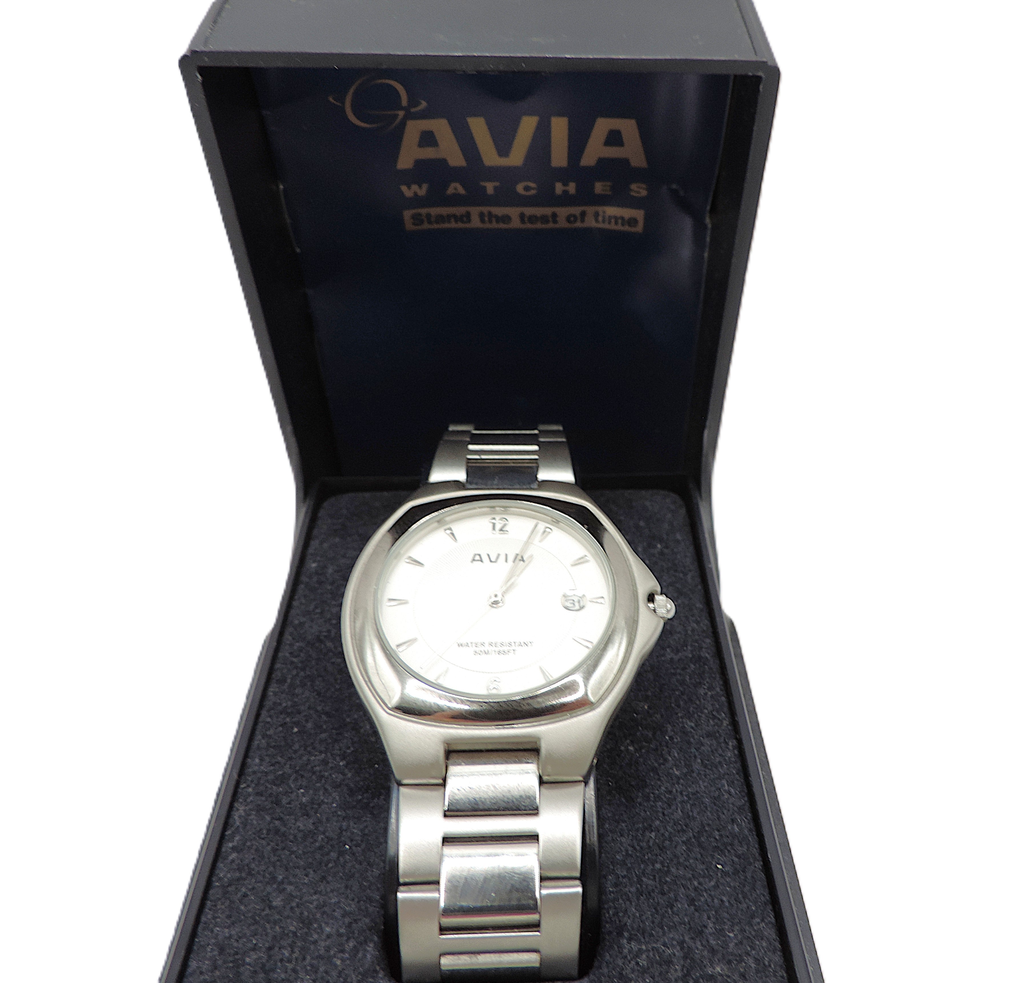 Men's AVIA Quartz Bracelet Watch #103902 - New Battery