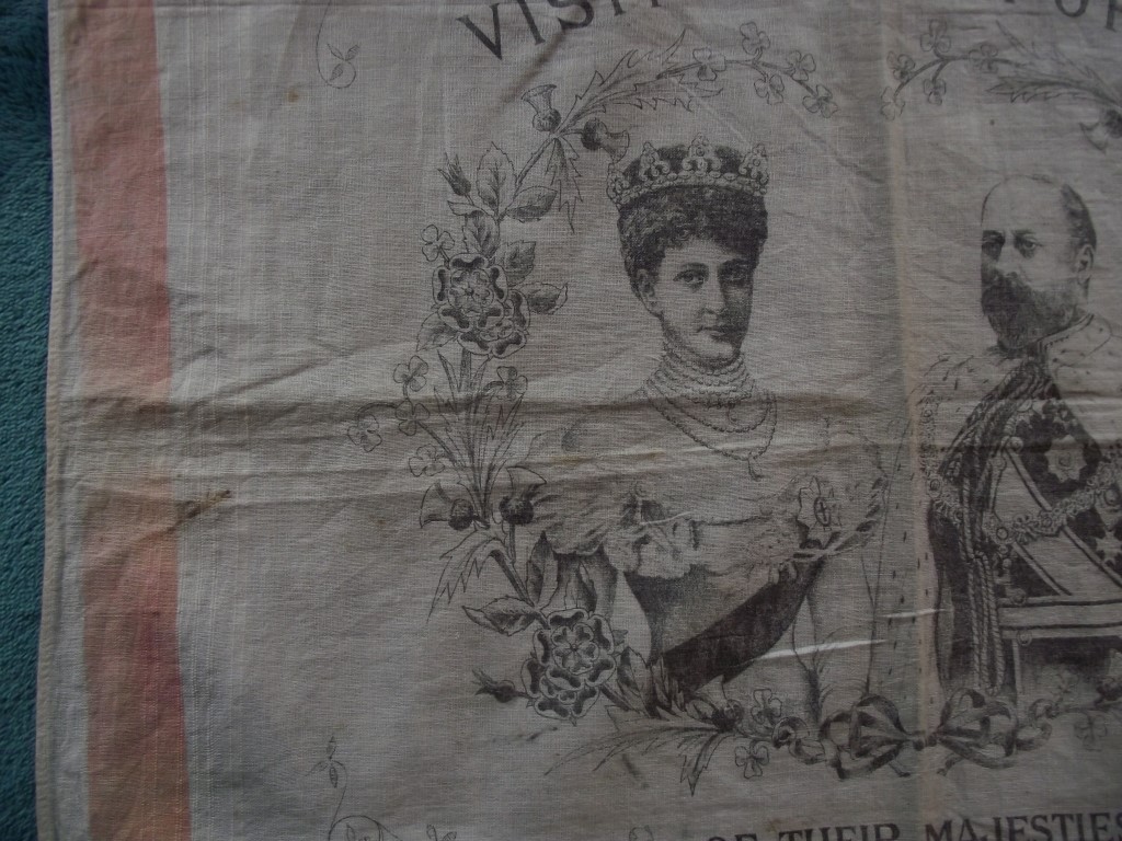 Commemorative Handkerchief - Royal Visit To Salford July 13th 1905