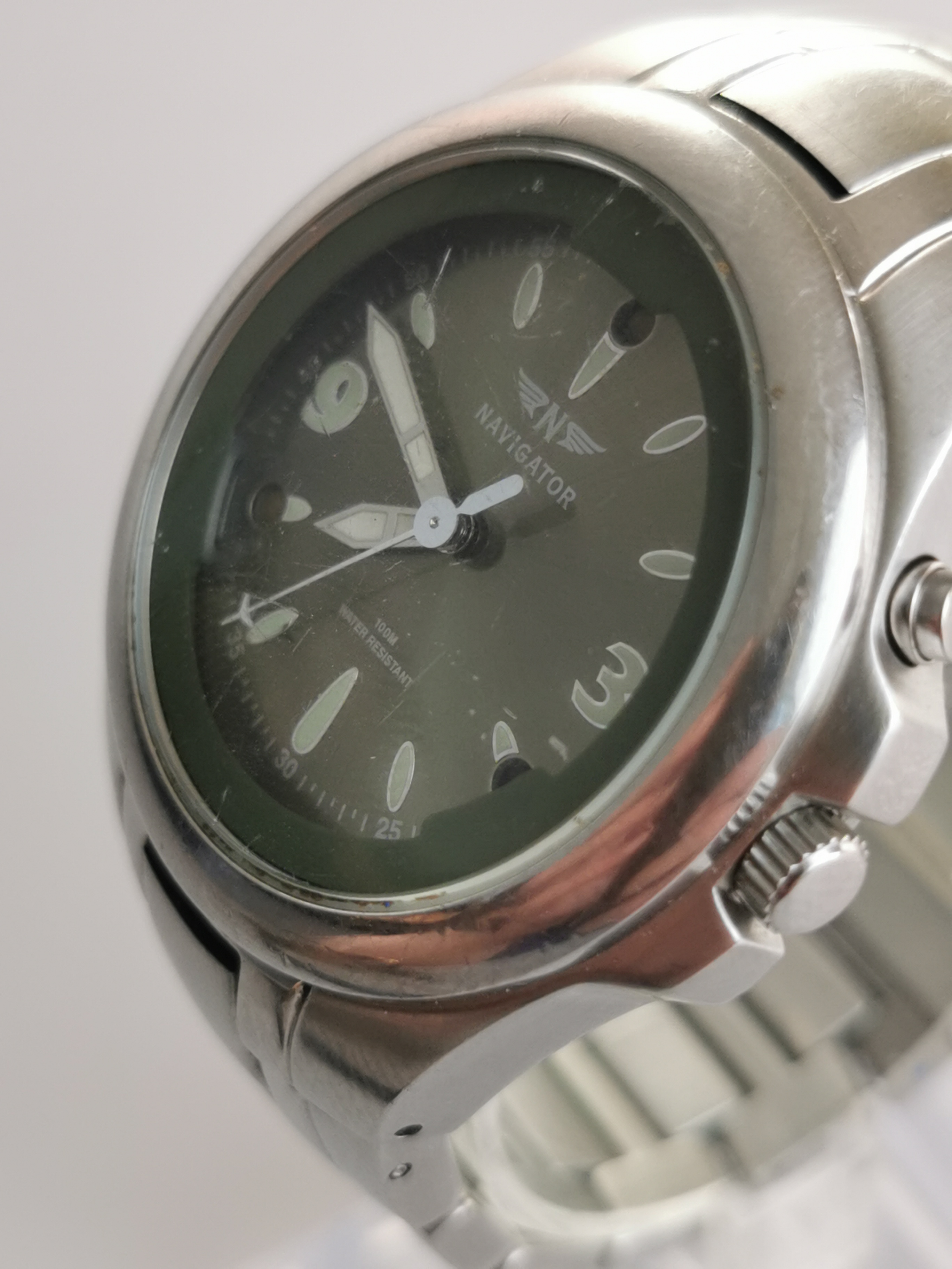 Vintage Navigator LED Light-Up Watch | Contech NV0003 |