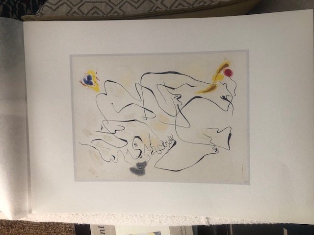 Andre Masson (1896-1987) Rare Lithograph. 1981