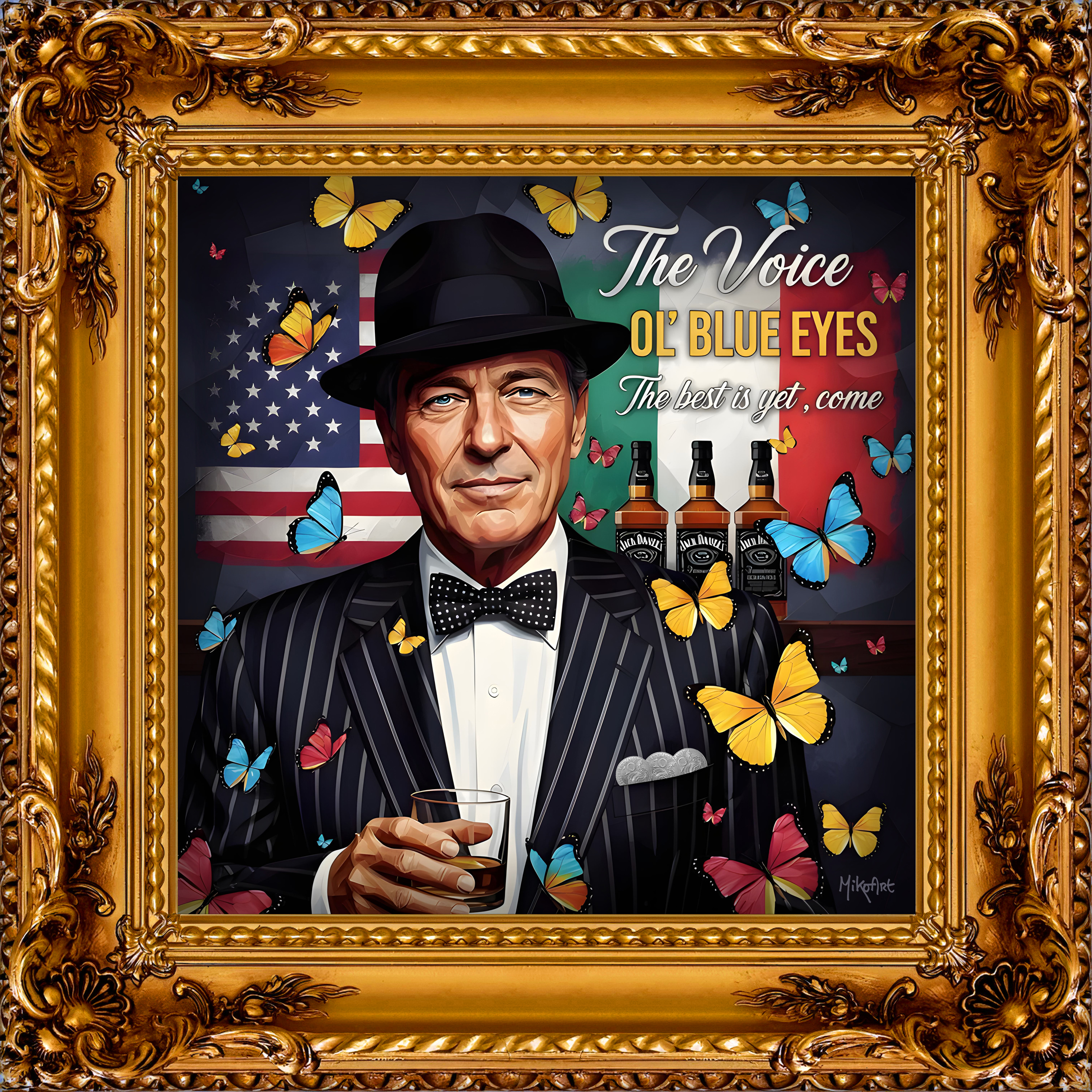 MikoArt - Epoxy Liquid Gloss - 07FP/Frank Sinatra