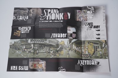 "Spank The Monkey" Shrigley, Invader, Shepard Fairey, Miss Van - Baltic Exhibition Box Set, 2006