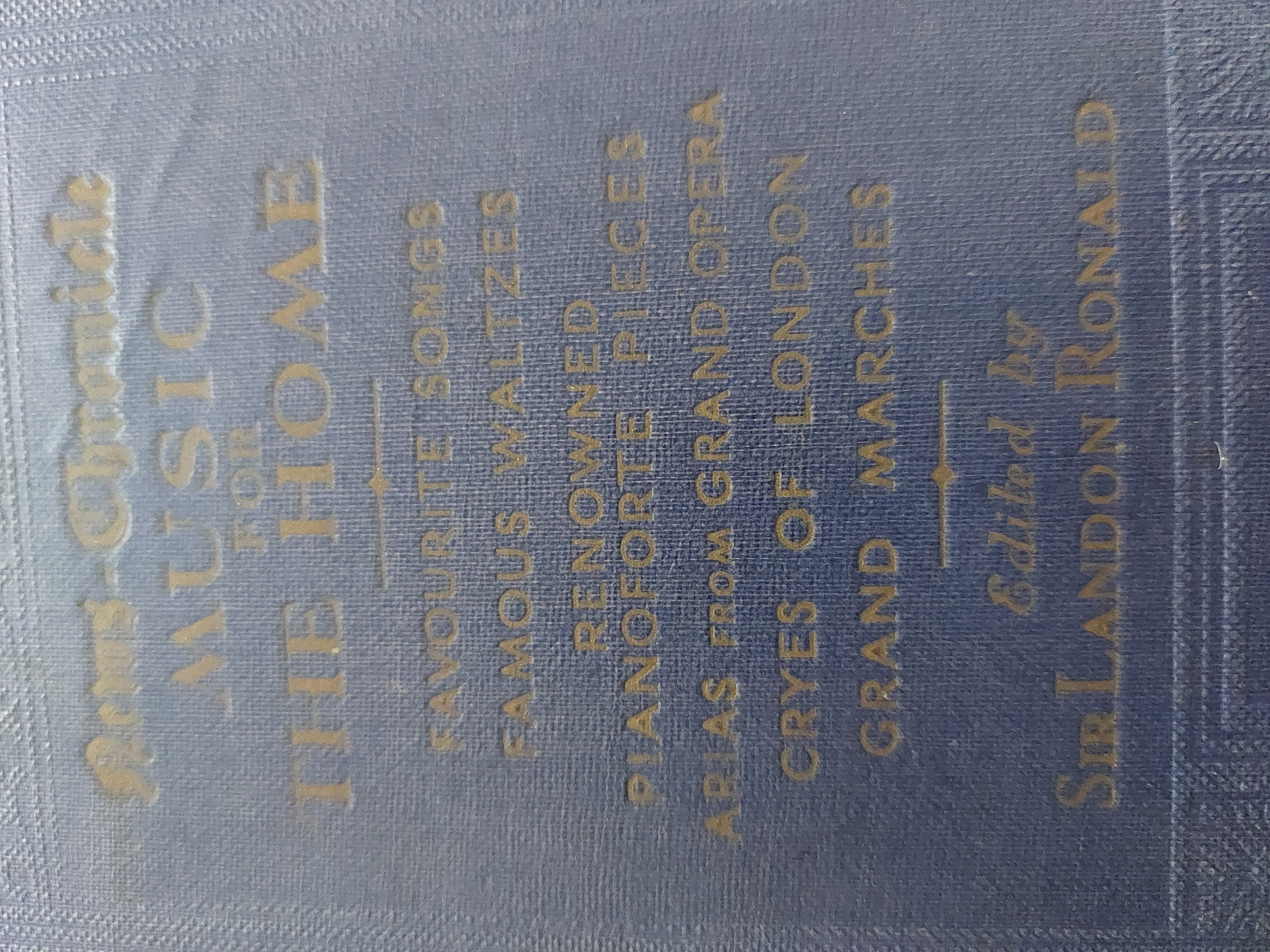 Vintage Music Book