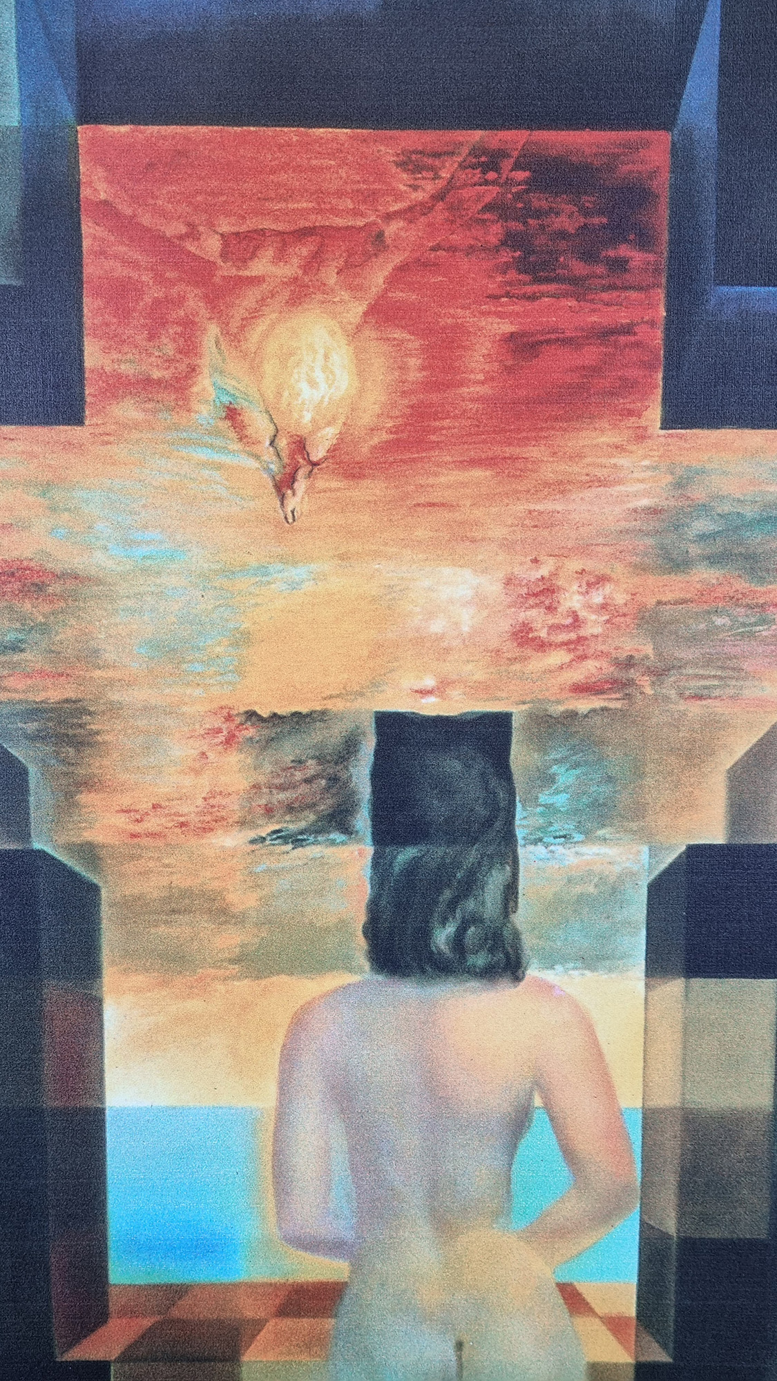 Salvador Dali Gala Nude (Abraham Lincoln) Limited Edition