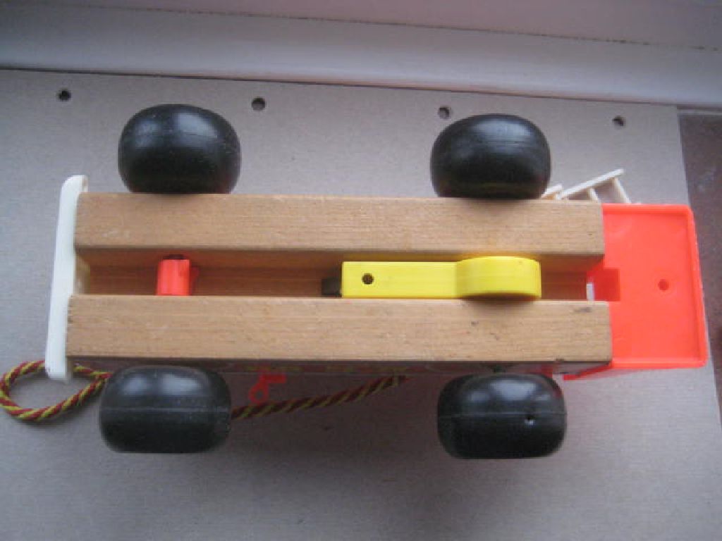 Vintage Fisher Price Fire Engine, Model Number 720