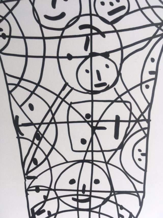 David Shrigley OBE (b 1968)‘Complexity of The Foot’ Offset Lithograph, Ltd Edition of 350, COA, 2020