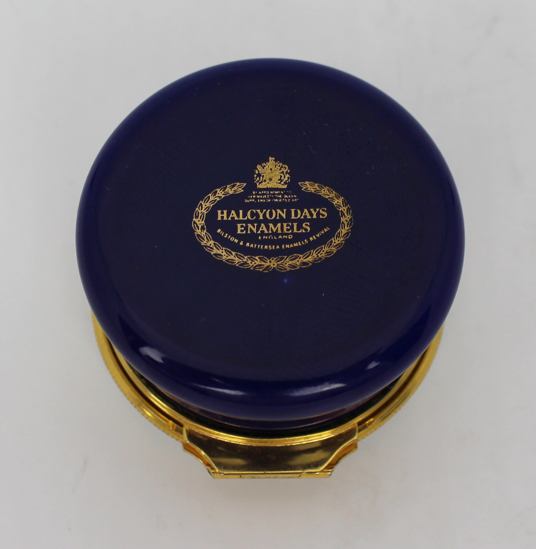 Collection of 3 Vintage Enamel Pill Boxes Halcyon Days