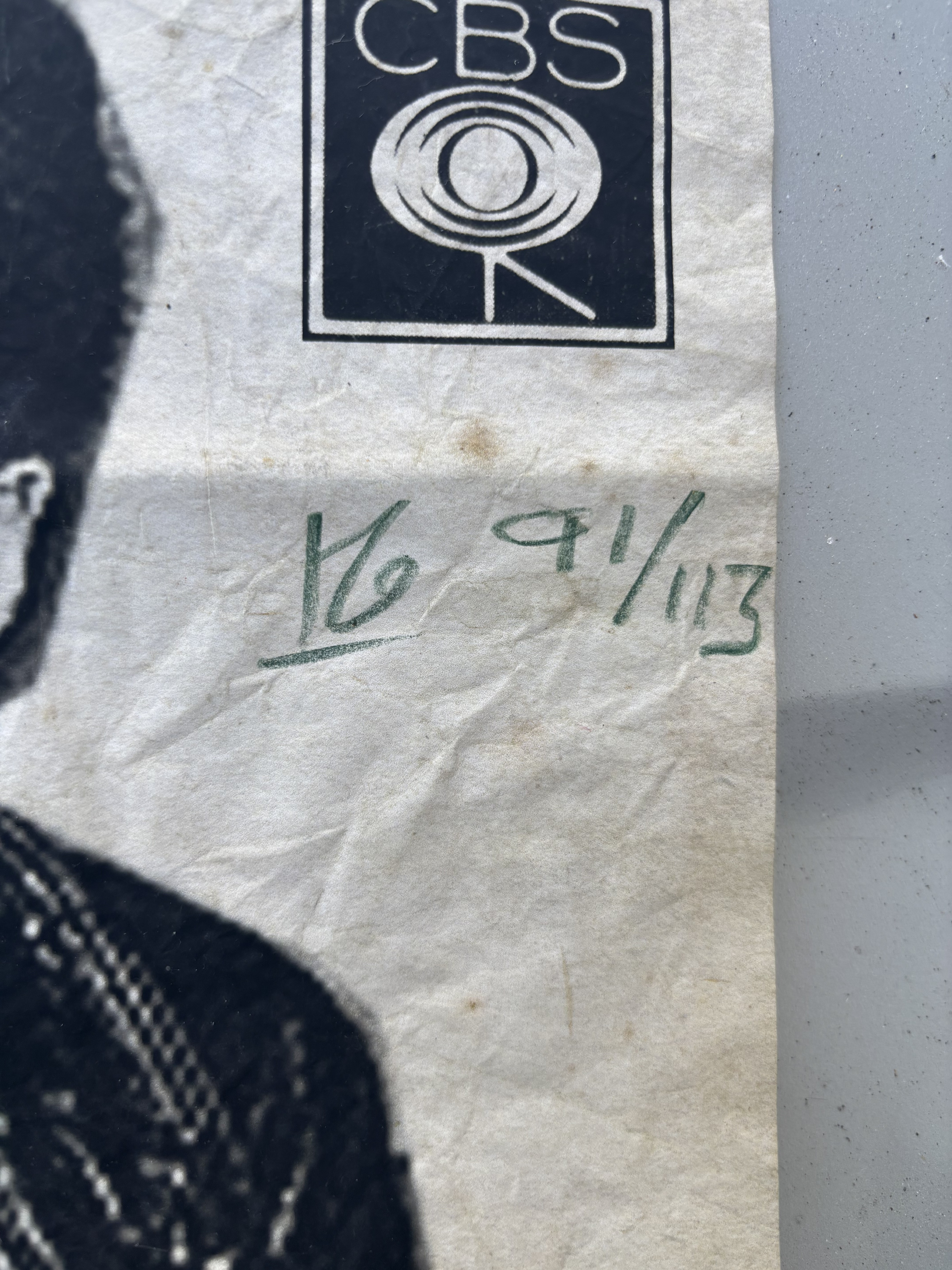 Billy Childish Hand Signed Limited Edition Free Post UK Folded By Artist