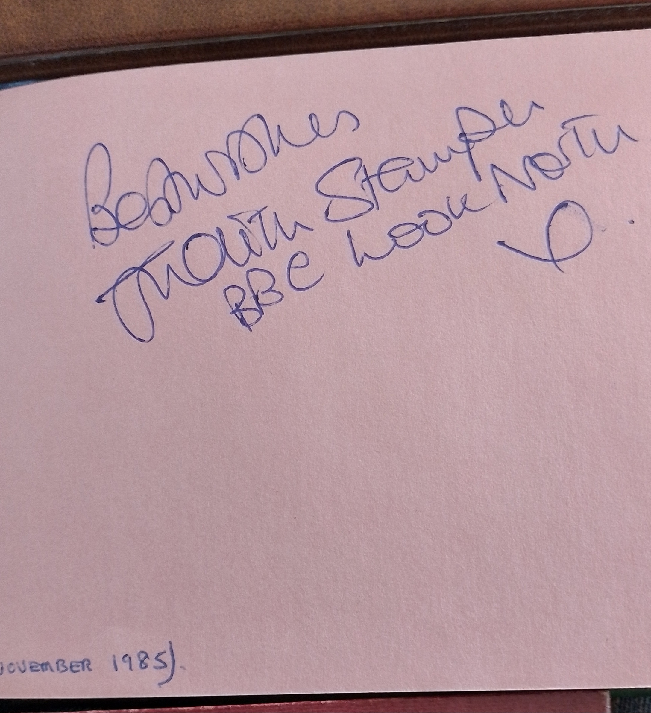 Three Autograph Albums 1970- 80's