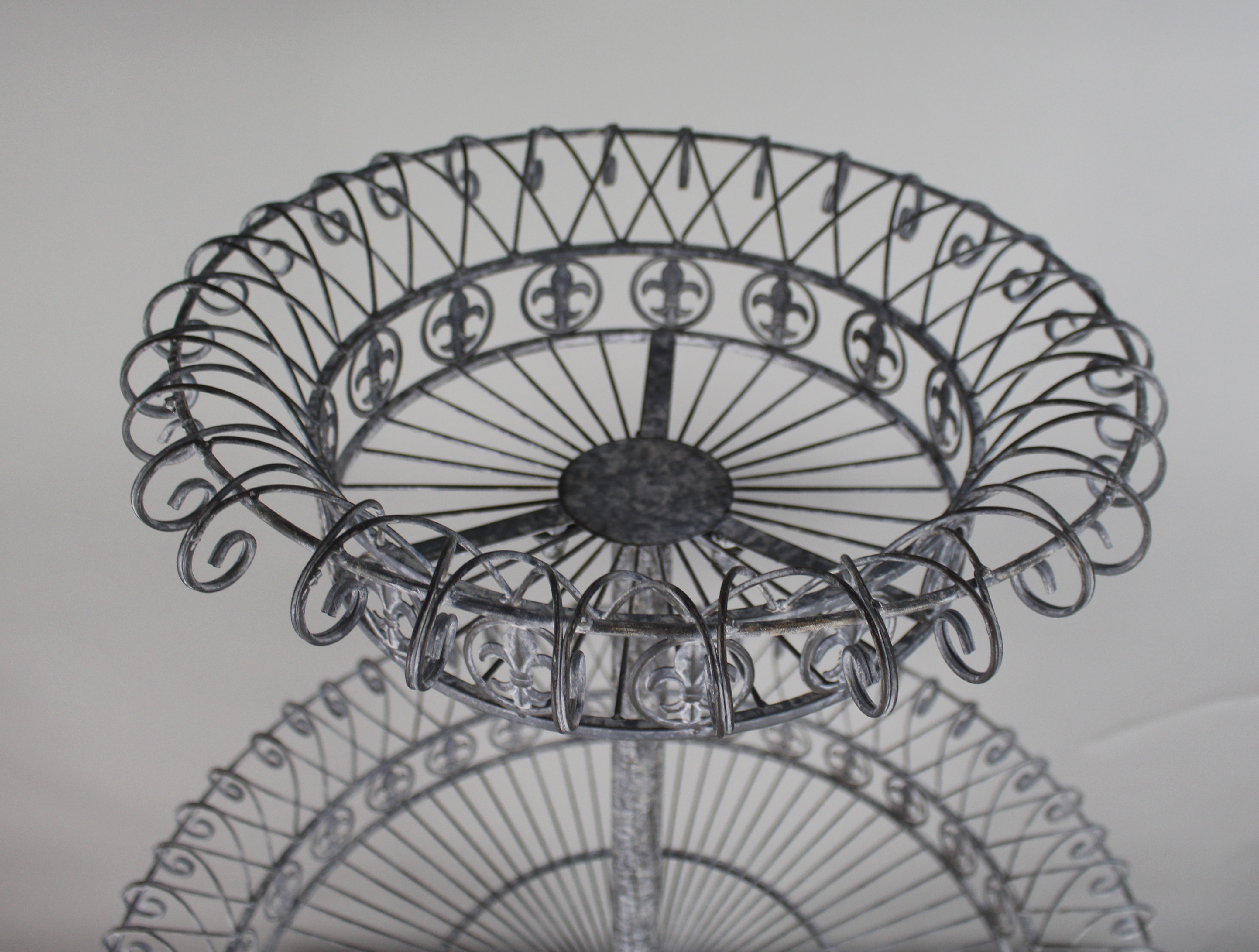 Vintage Holywood Regency Metal Garden Stand