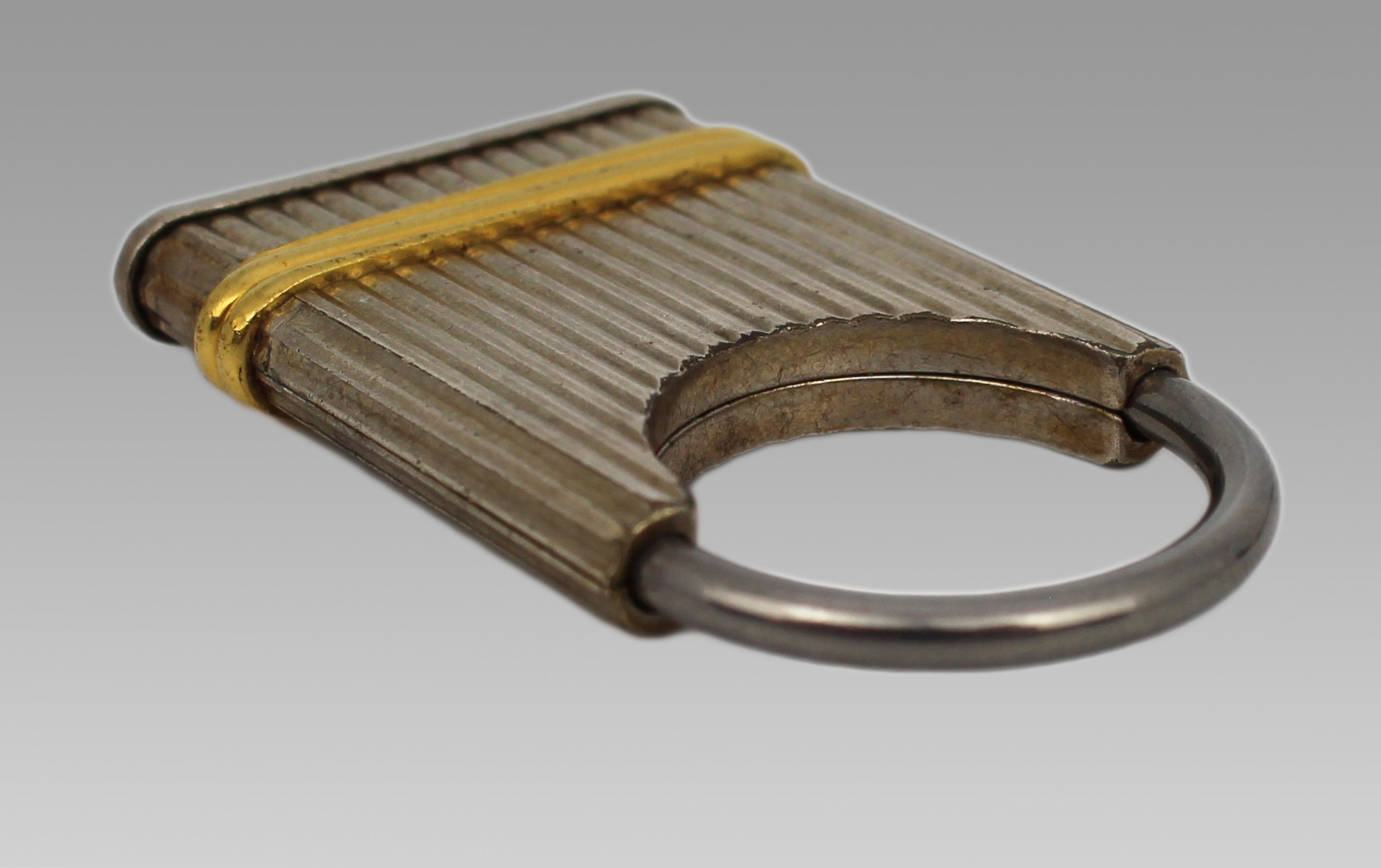 Cartier Must de Cartier Padlock Form Keyring