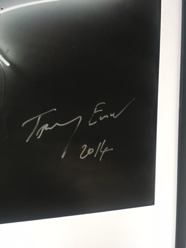 Tracey Emin (b1963) "I Promise To Love You", Exhibition Lithograph, Framed, 2014