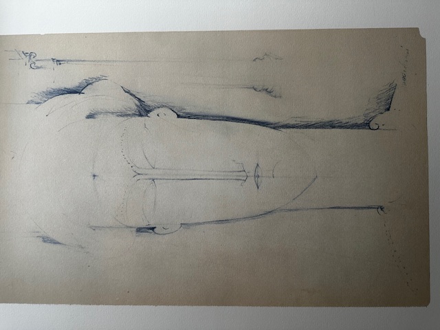 Modigiani. Rare Lithograph 1989