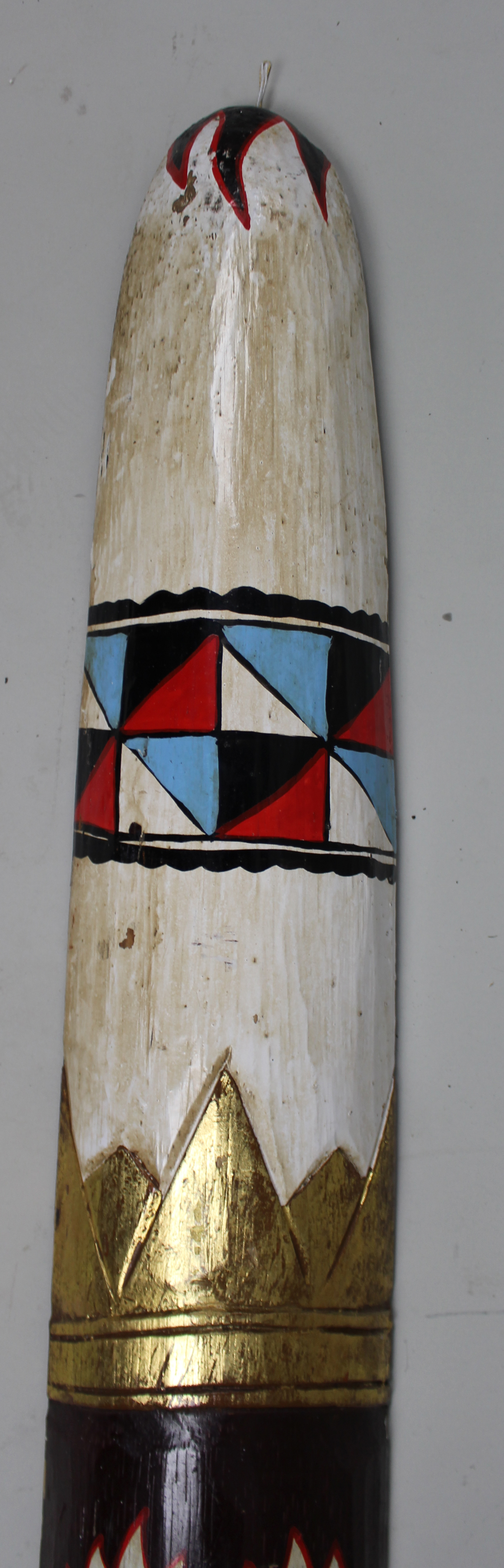 Hand Painted African Tribal Mask Art