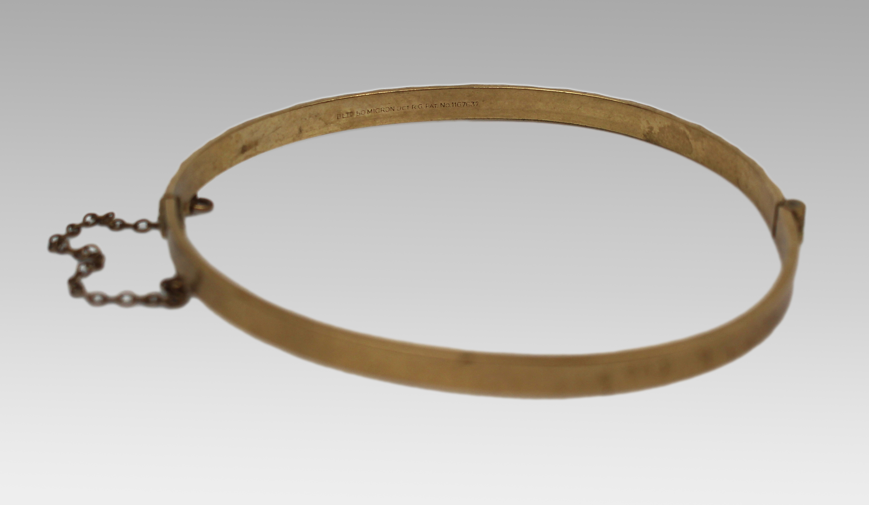 Vintage 9ct Rolled Gold Bangle – c.1960s