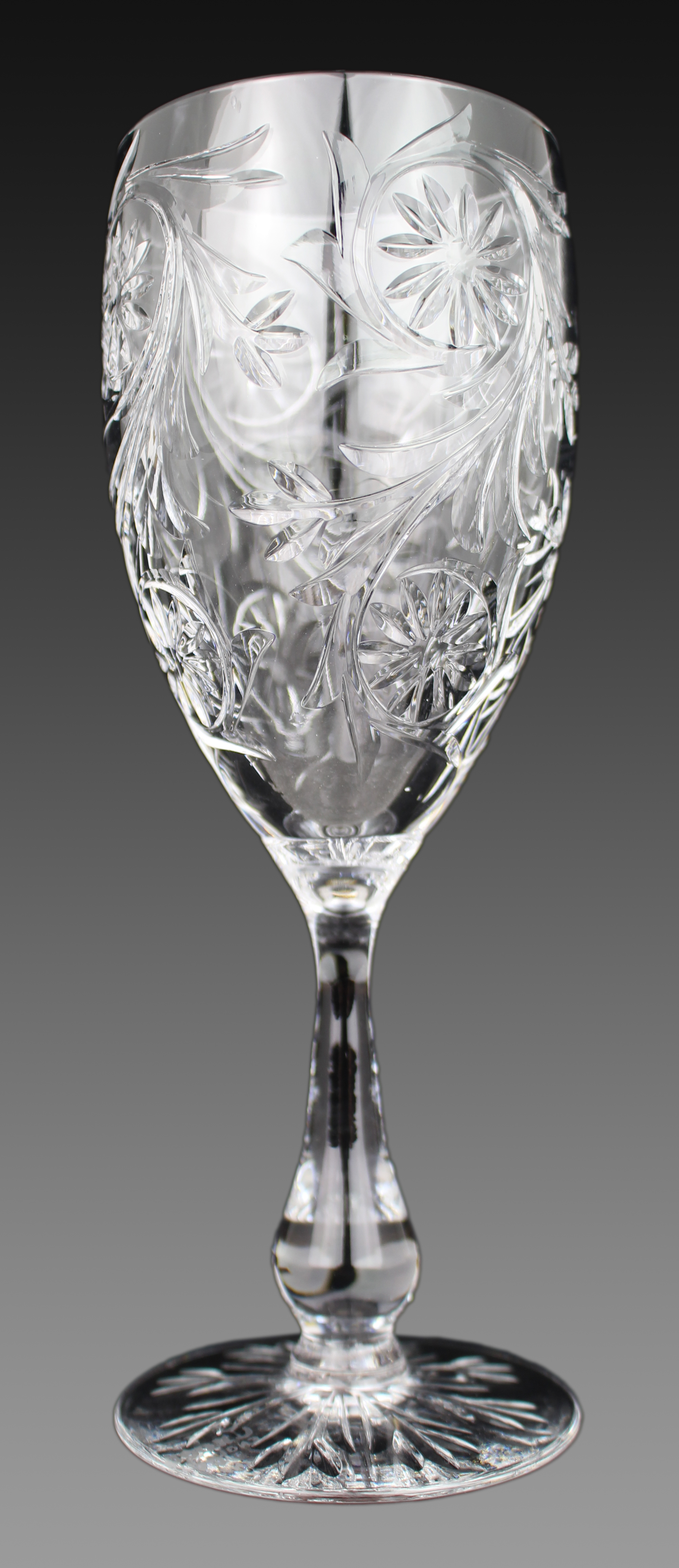 Set of 8 Tudor Crystal "Catherine of Aragon" Wine Glasses