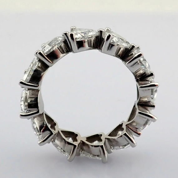 Heart Cut Lab-Grown Diamond Ring - 5.28 Total Carat (MDI Certified)