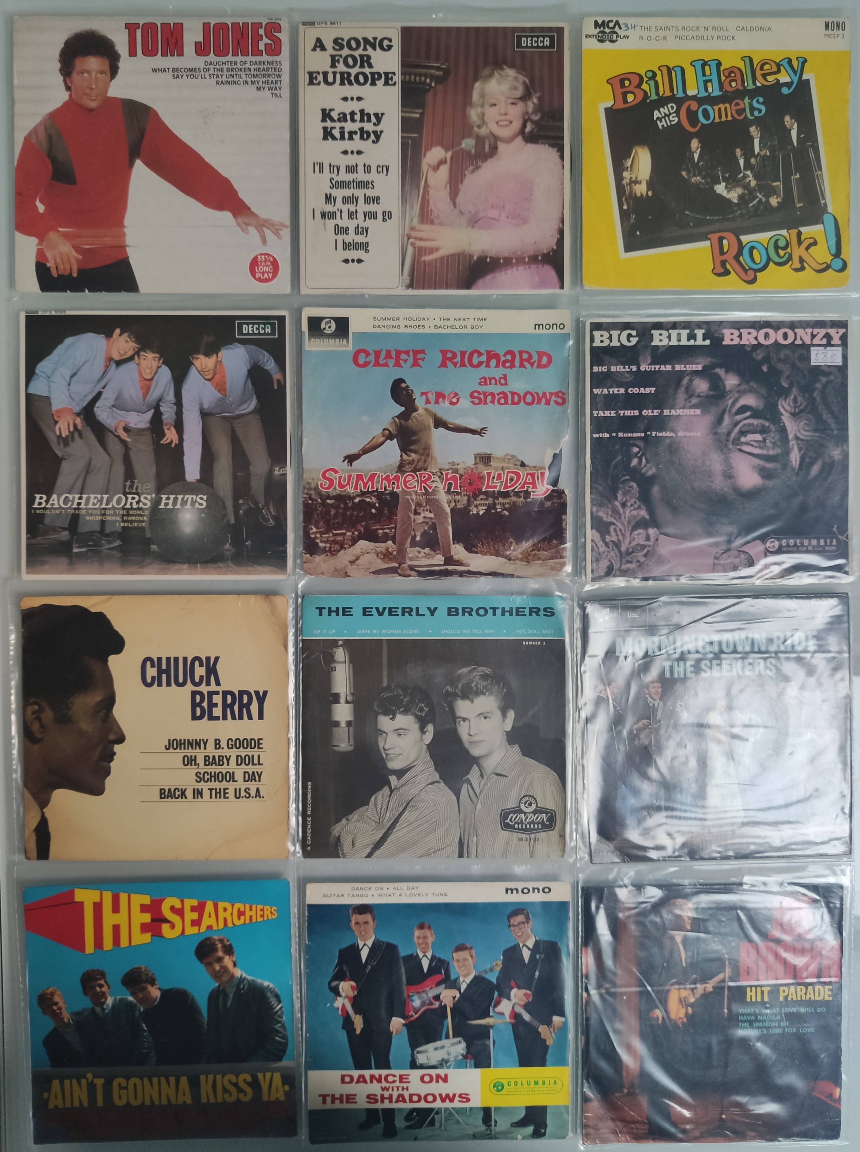 A Rare Collection of 30 x 7" EPs From 60s 70s.