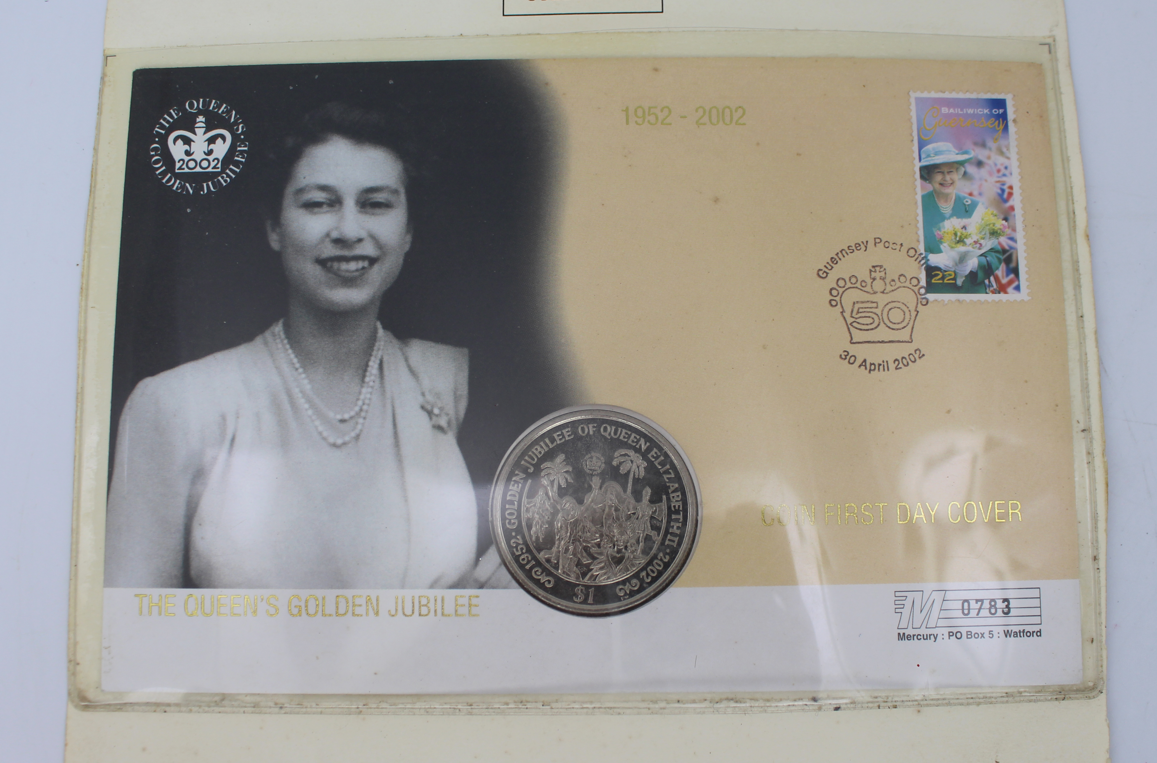 Set of 3 The Queen's Golden Jubilee Coins