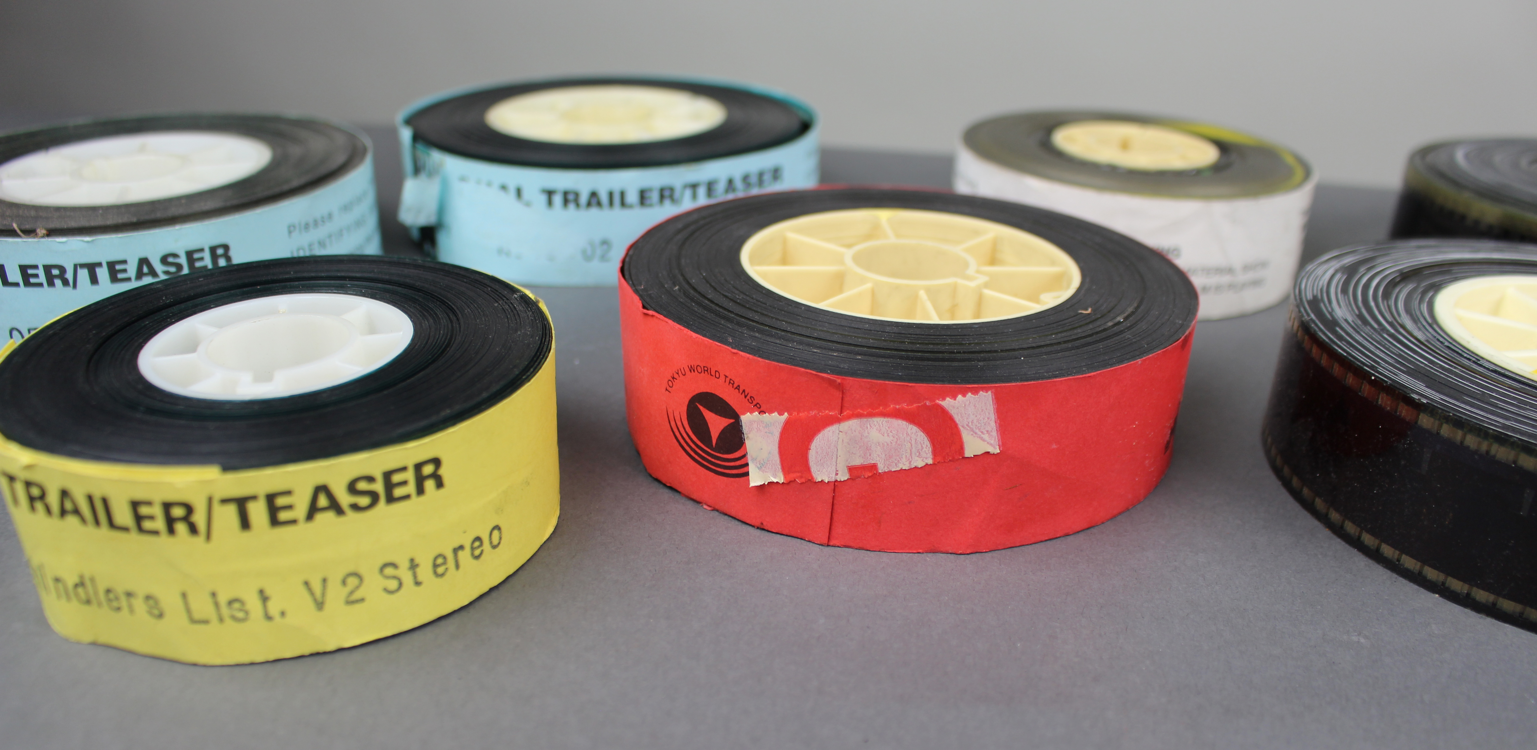 Collection of 35mm Cinema Trailer / Teaser Film Reels