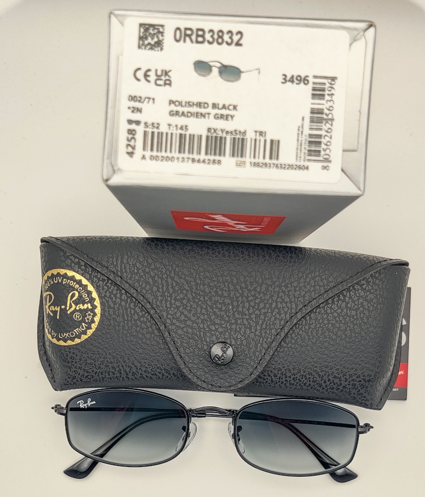 Ray Ban Sunglasses ORB3832 002/71 *2N